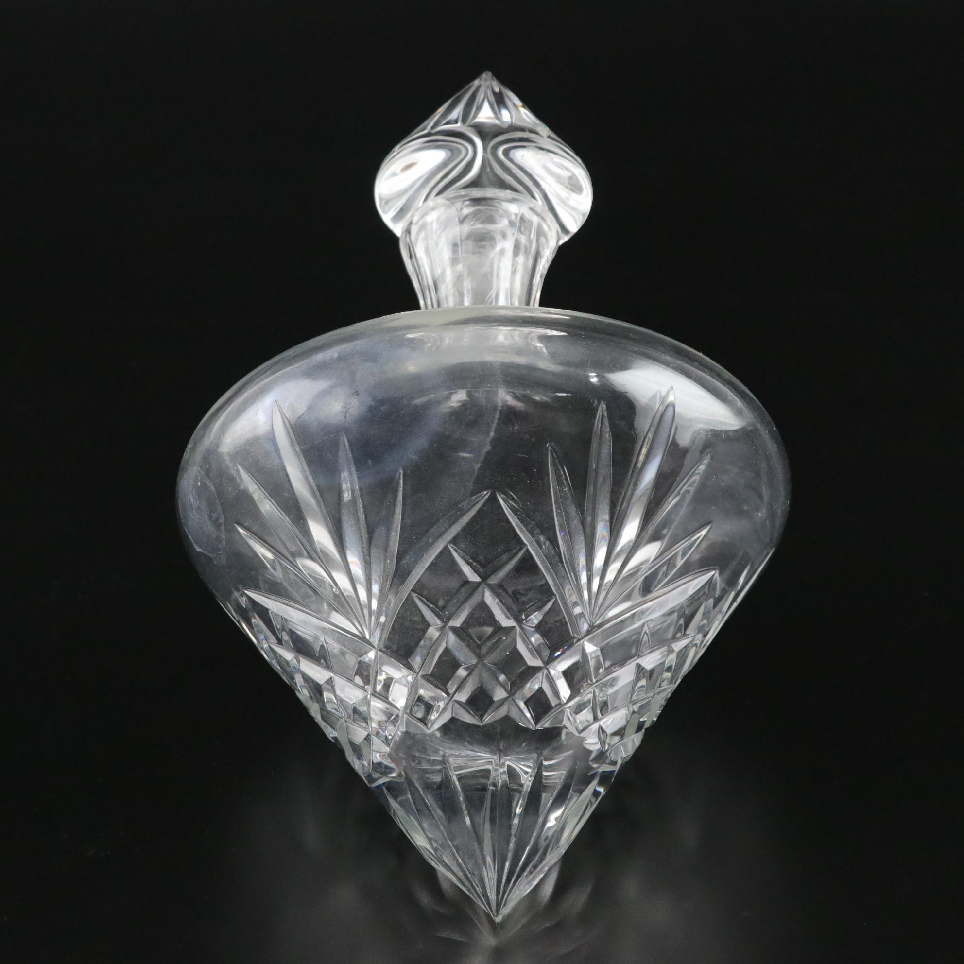Shannon Crystal Dreidel Decanter