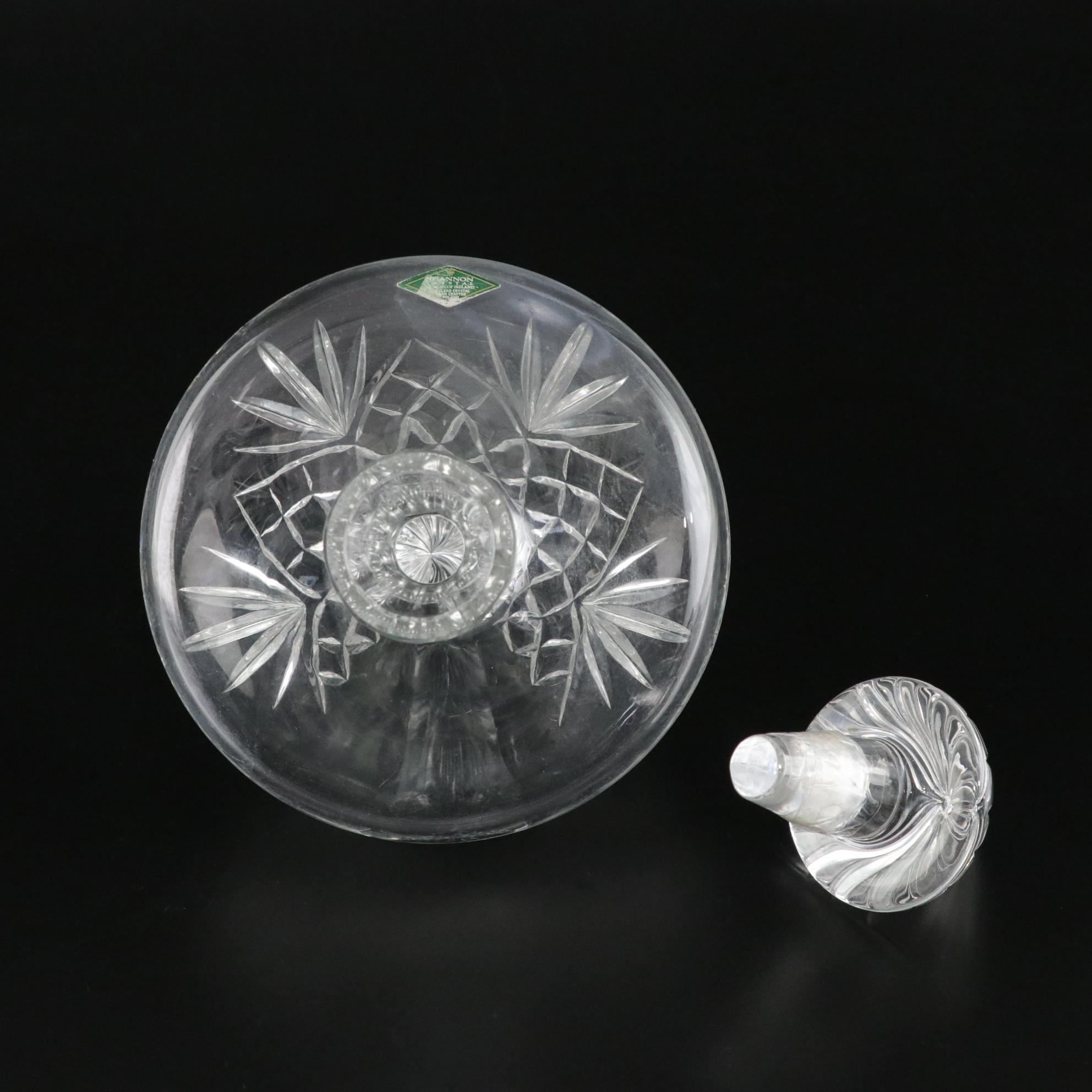 Shannon Crystal Dreidel Decanter