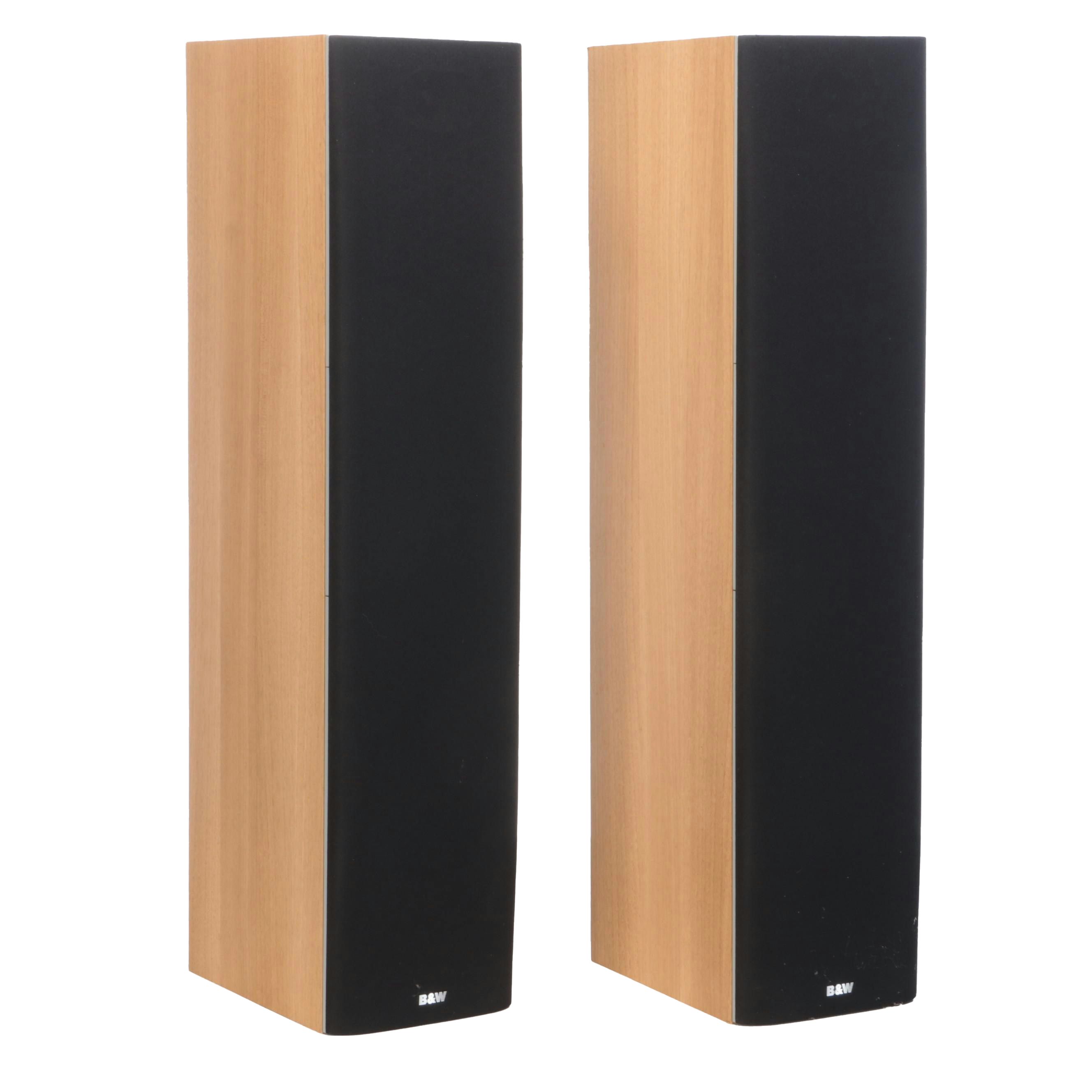 Bowers & Wilkins DM603 S3 Oak Veneer Floor Standing Speakers