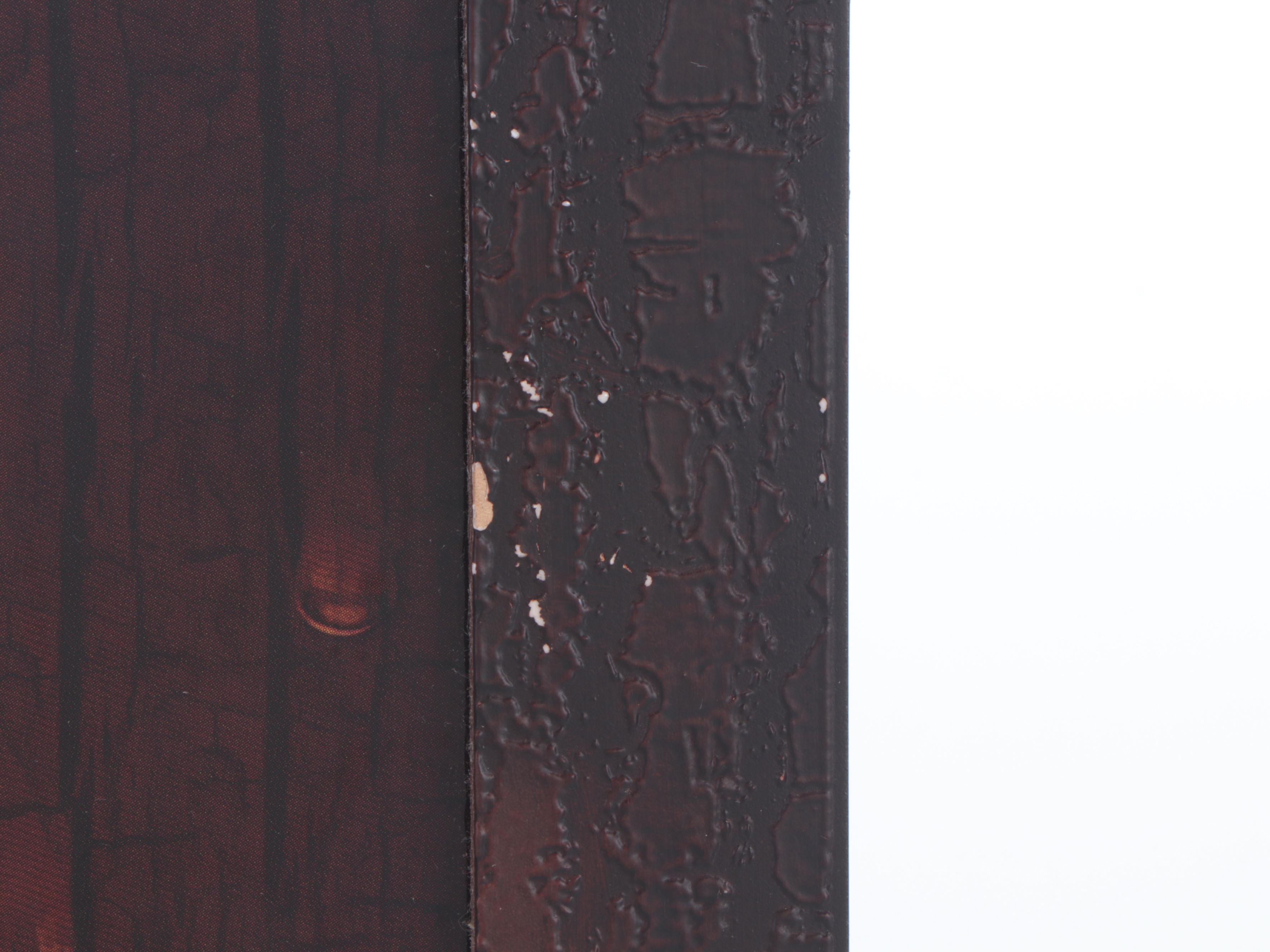 Jim Beam Maple Bourbon Whiskey Advertising Bar Mirror, 2014