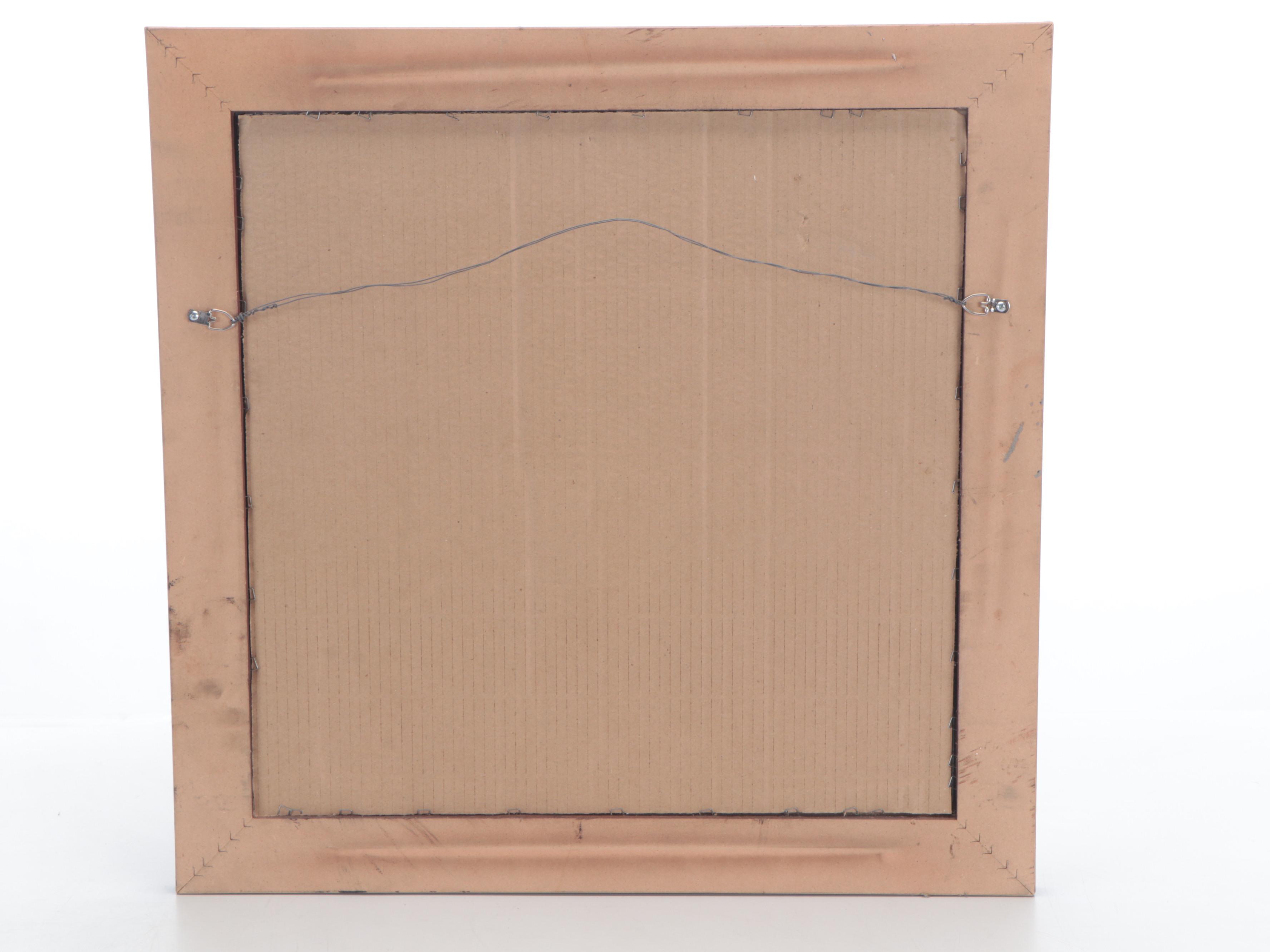 Jim Beam Maple Bourbon Whiskey Advertising Bar Mirror, 2014