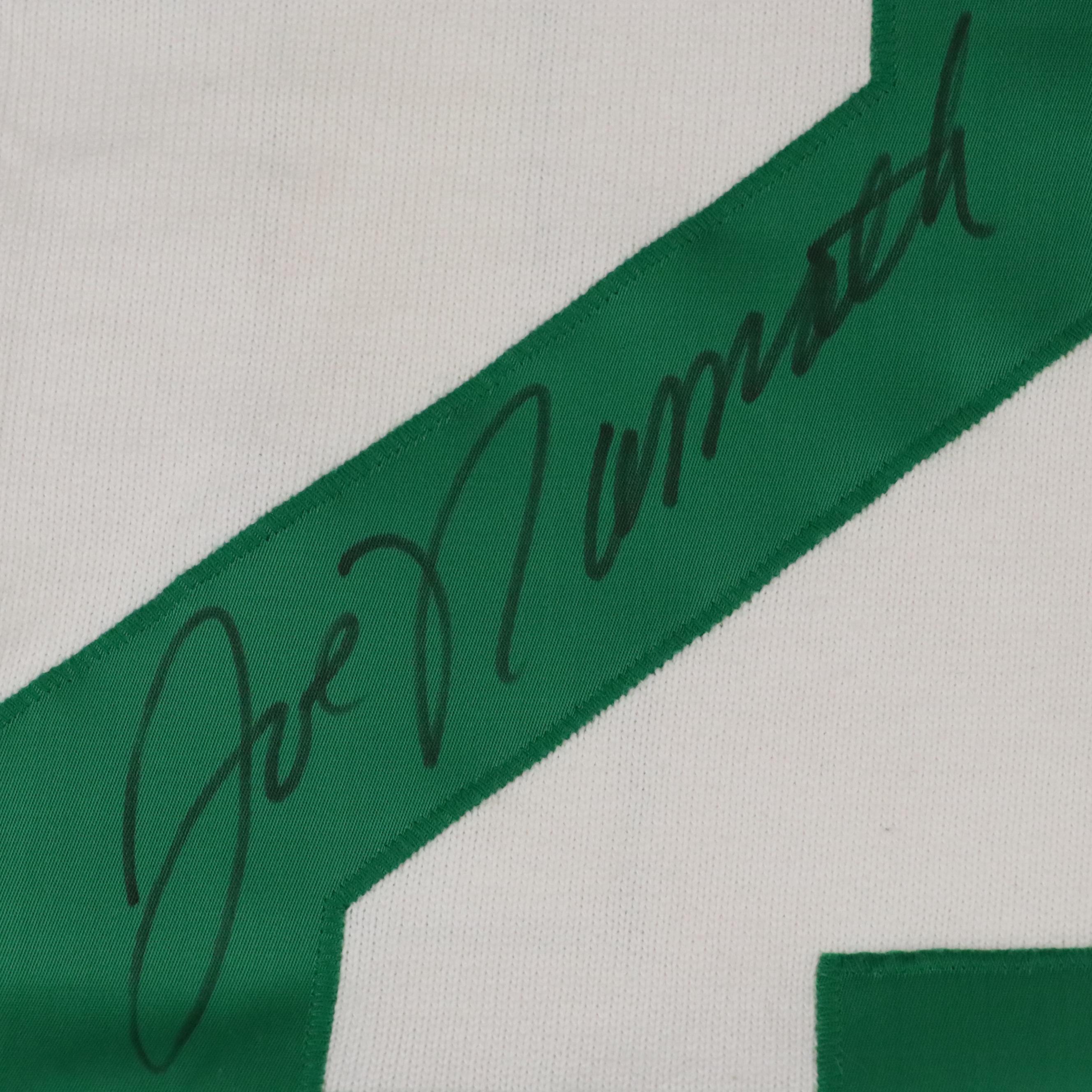 Joe Namath Signed Champion Throwback New York Jets Football Jersey, JSA