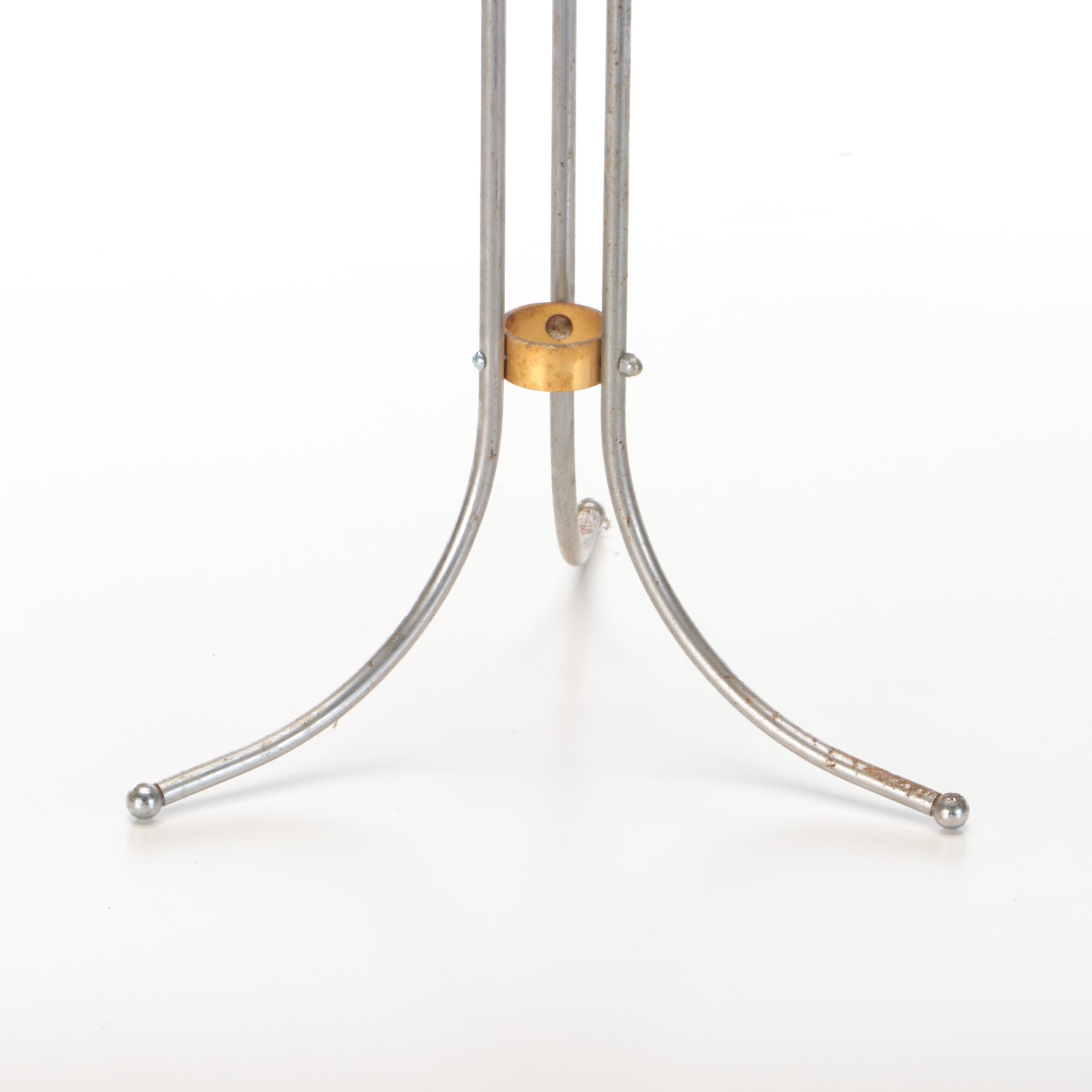 Retro Stainless Champagne Ice Bucket with Stand