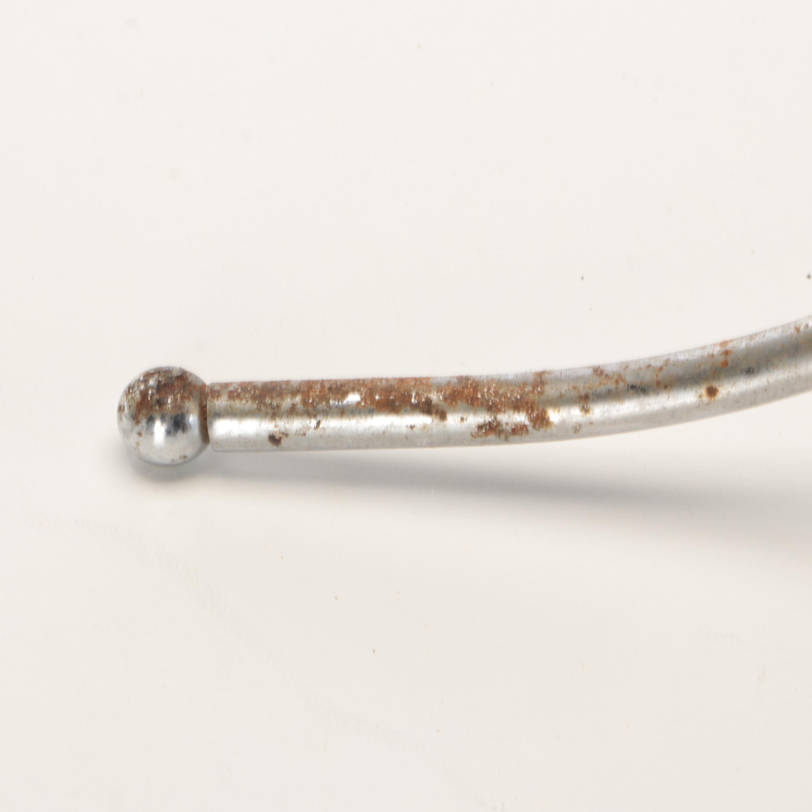 Retro Stainless Champagne Ice Bucket with Stand