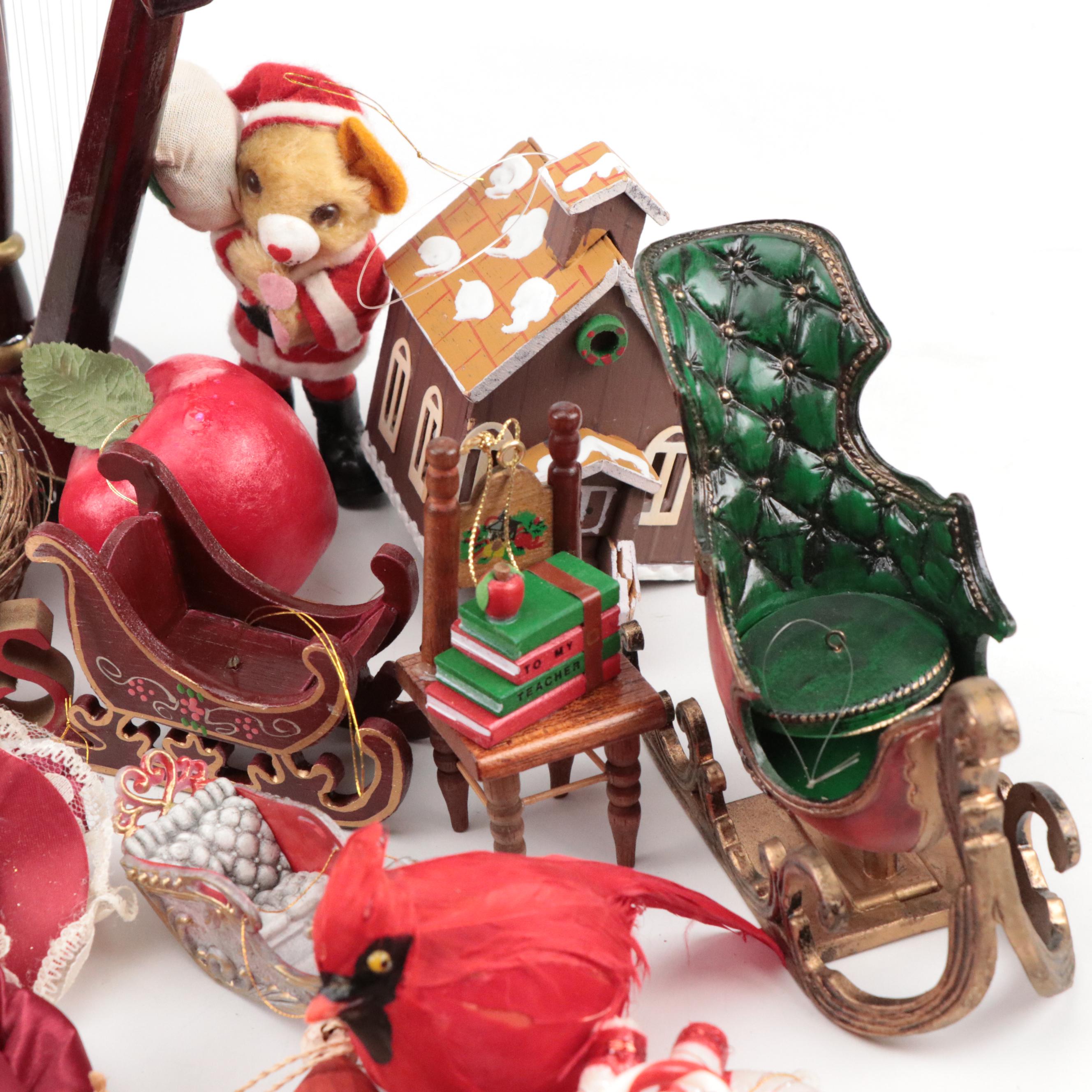 Santa Claus Figurines, Ornaments and More