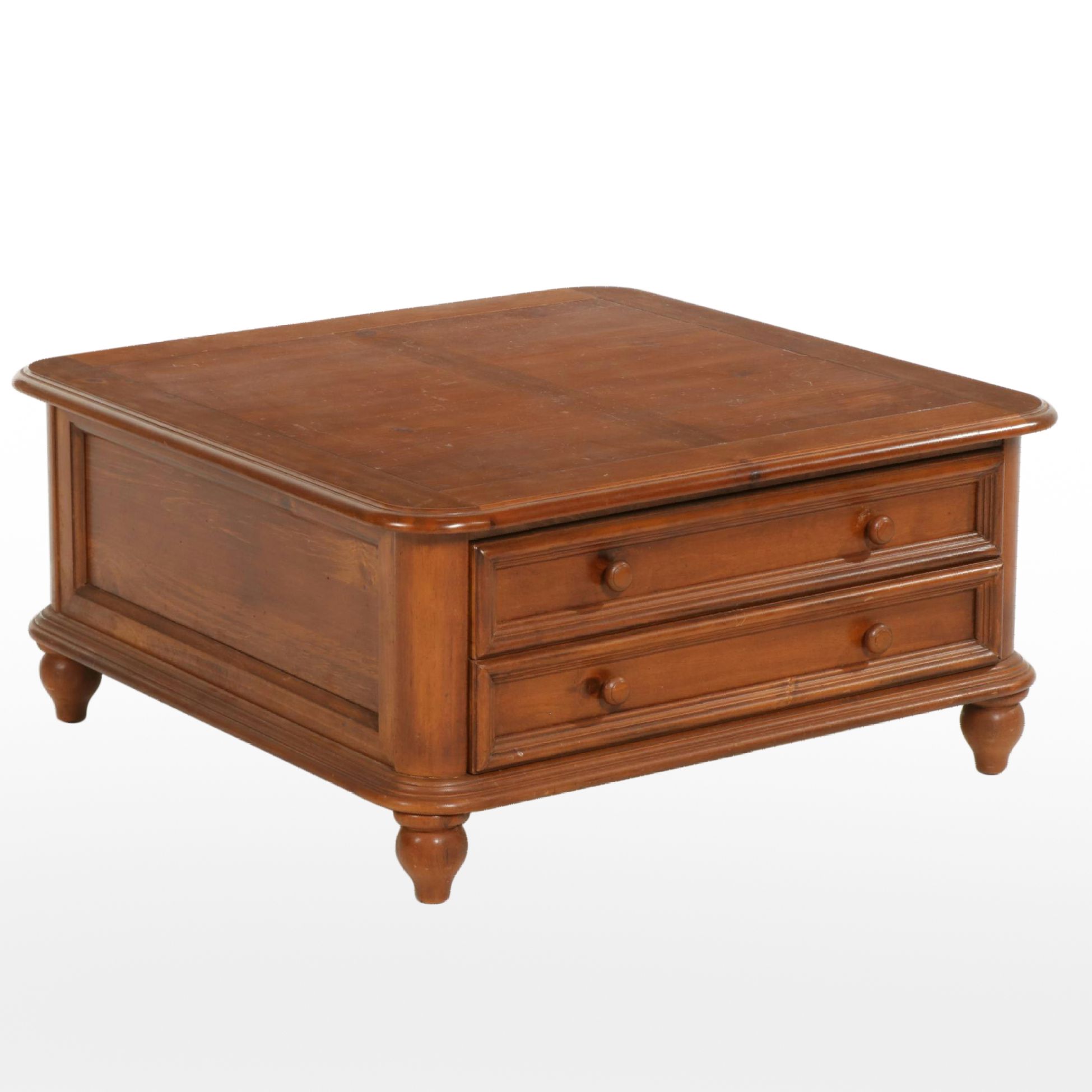 JDI Group Pine Coffee Table, Late 20th Century