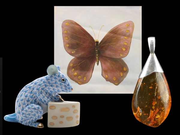 Herend Figurines, Floral Art, Décor & Jewelry