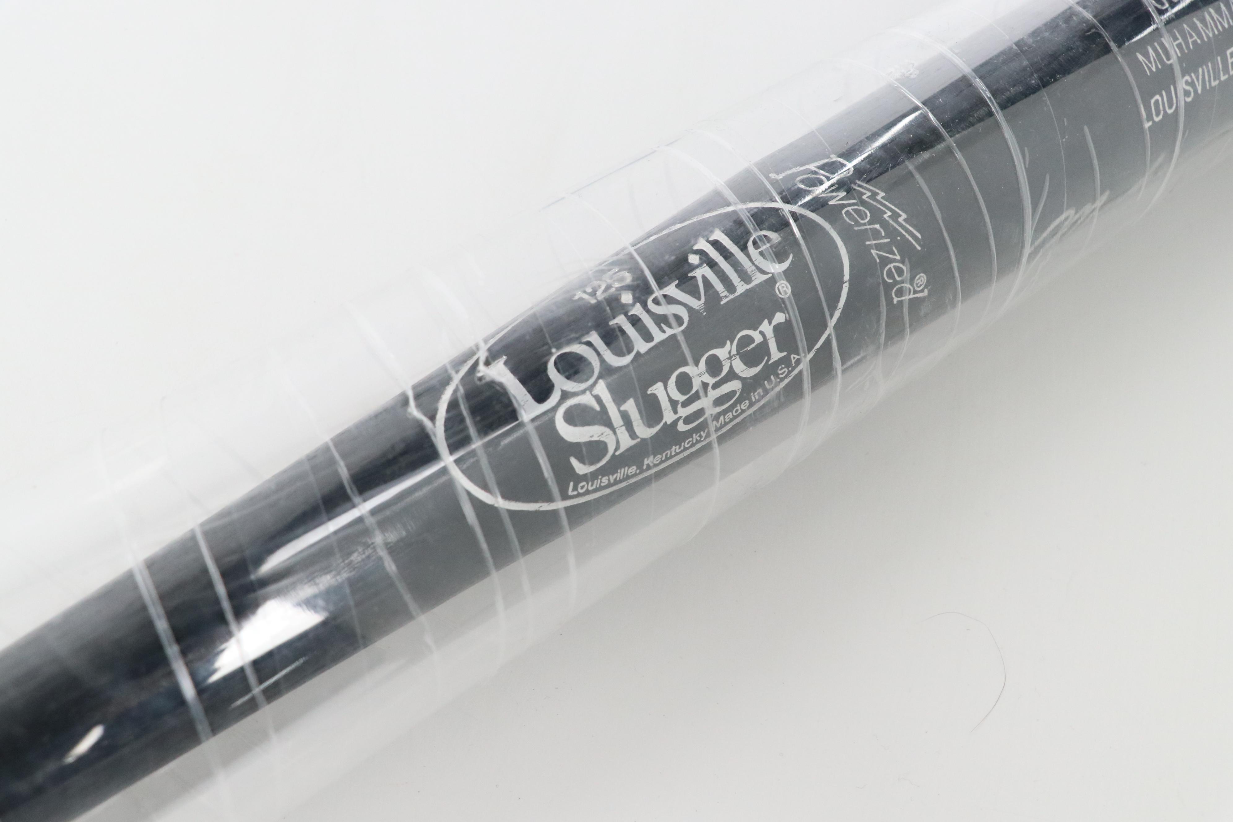 Muhammad Ali Signed Louisville Slugger Baseball Bat, JSA Full Letter