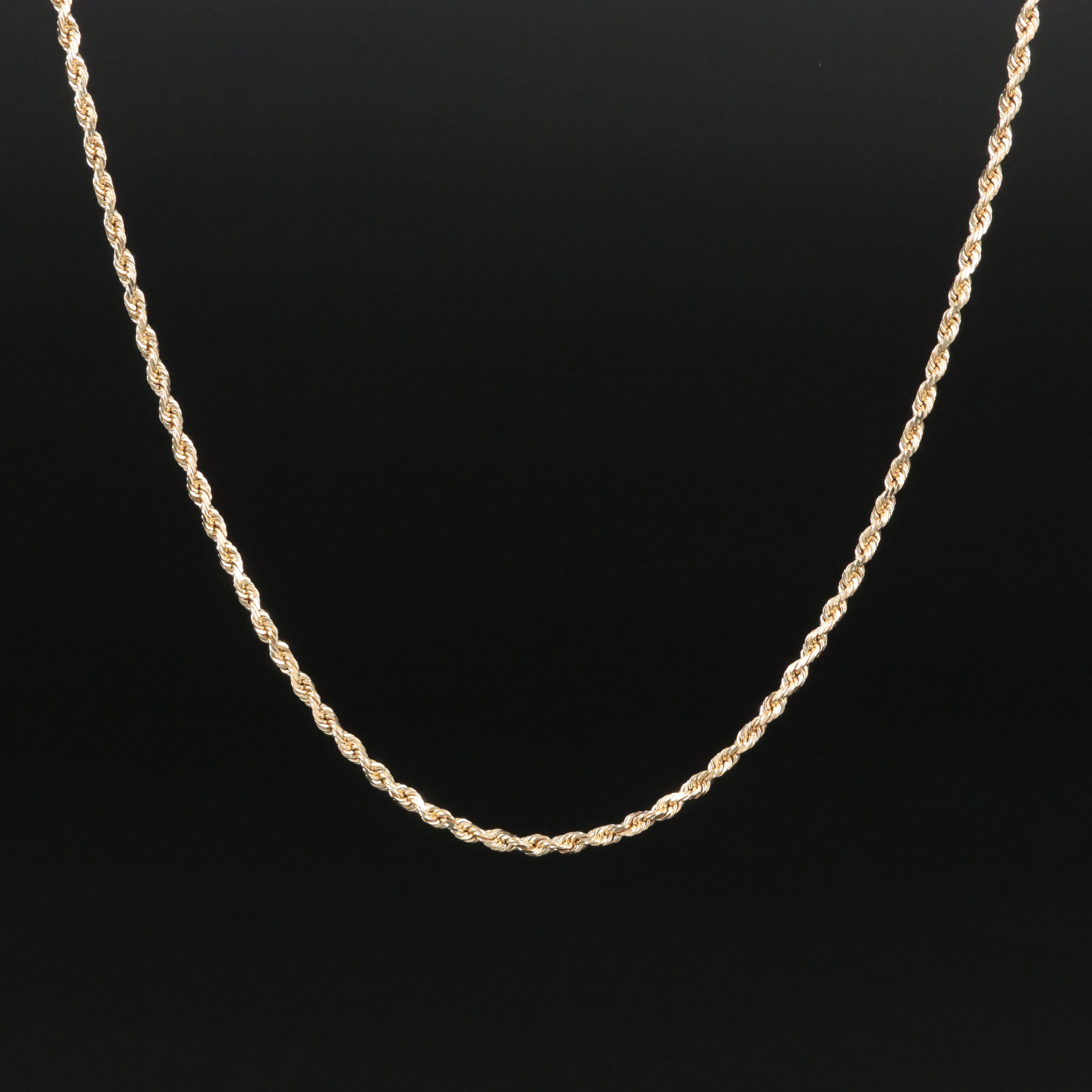 14K Rope Chain