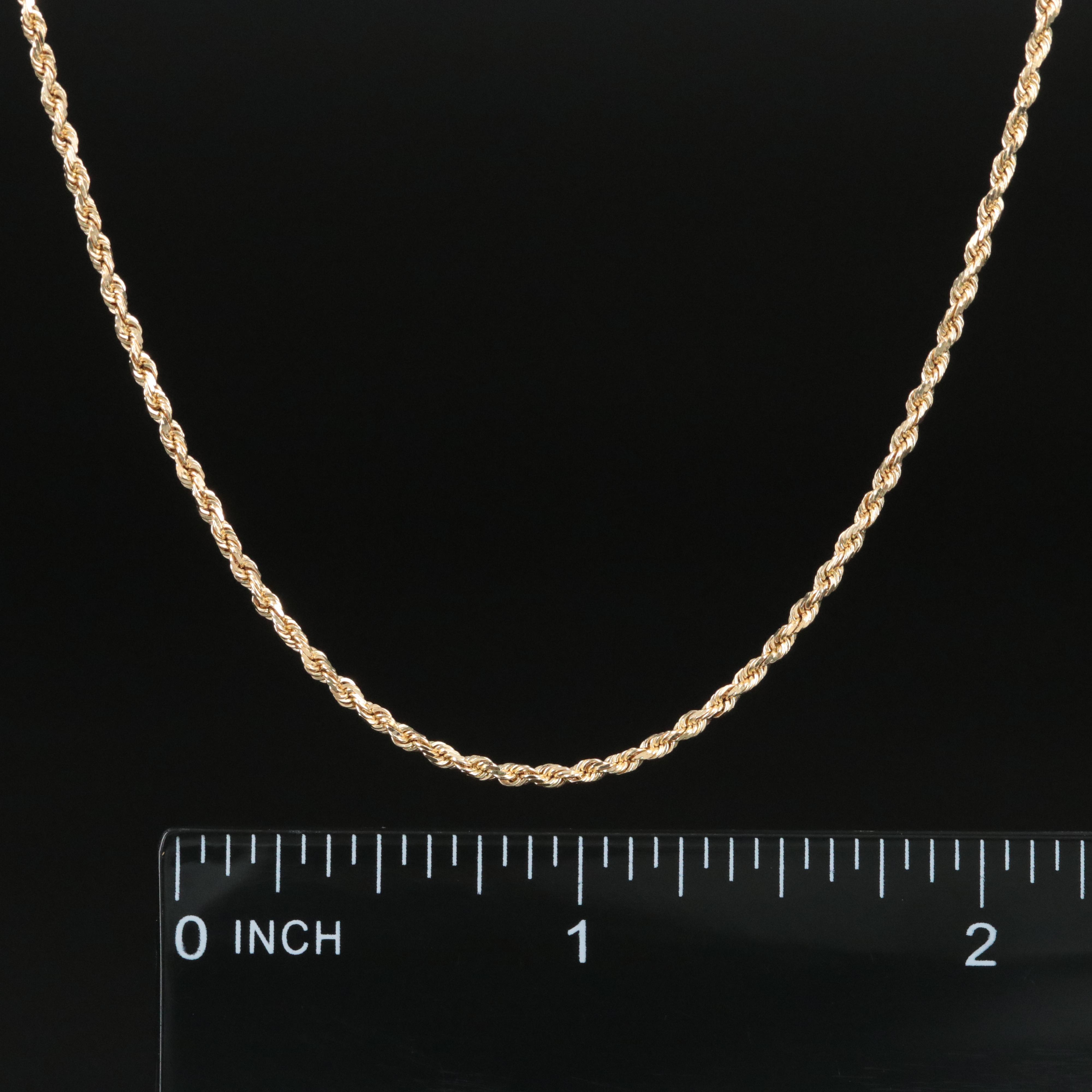 14K Rope Chain