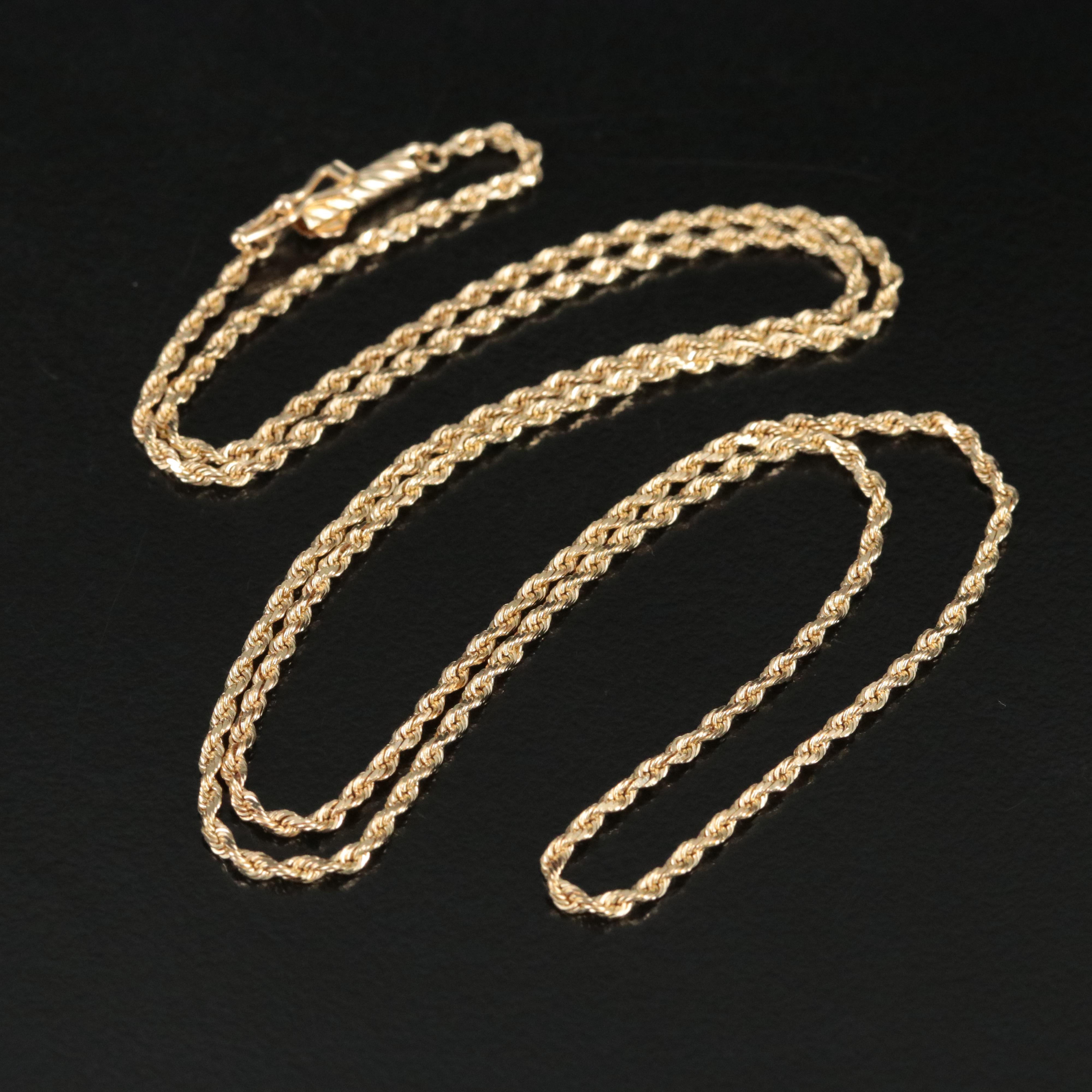 14K Rope Chain