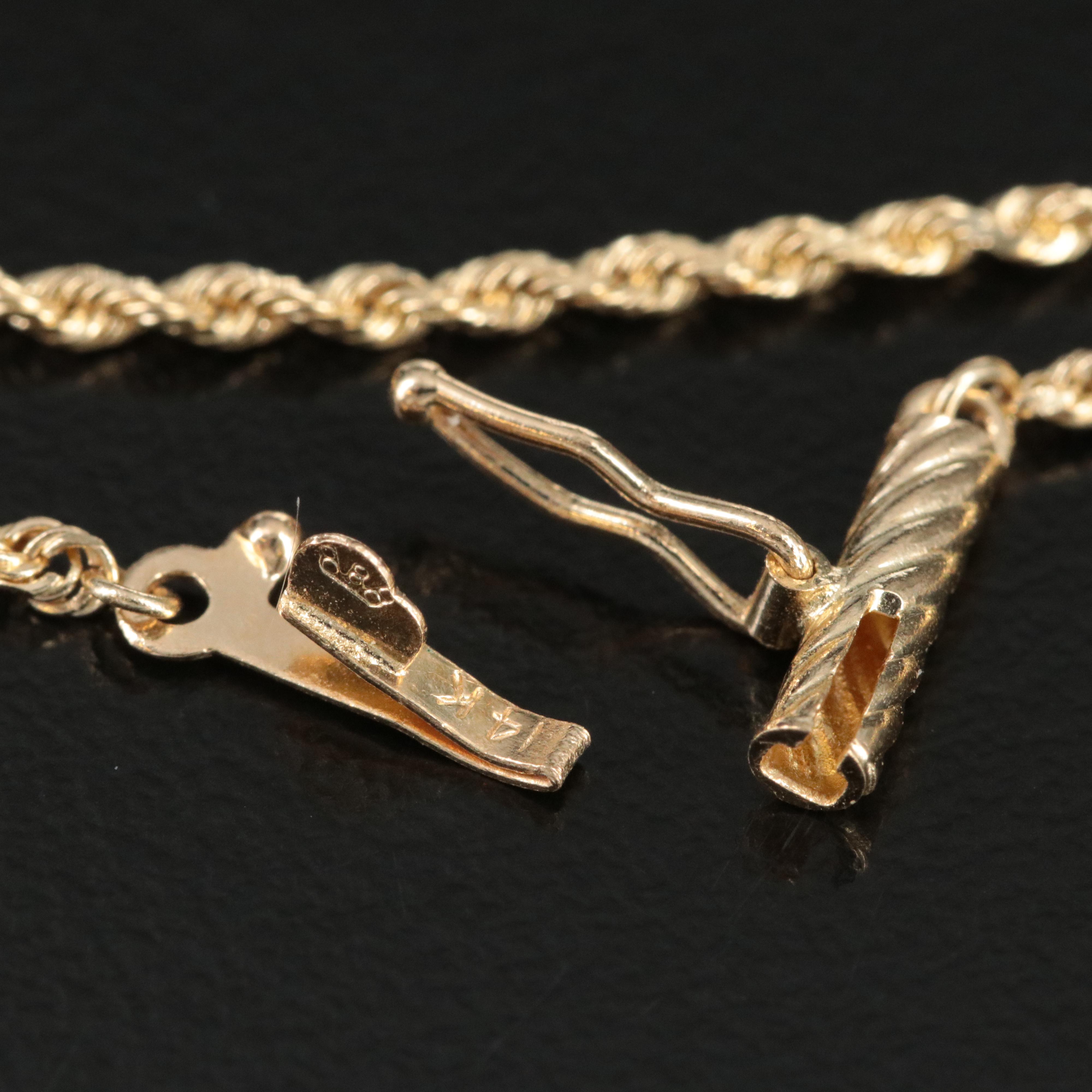 14K Rope Chain