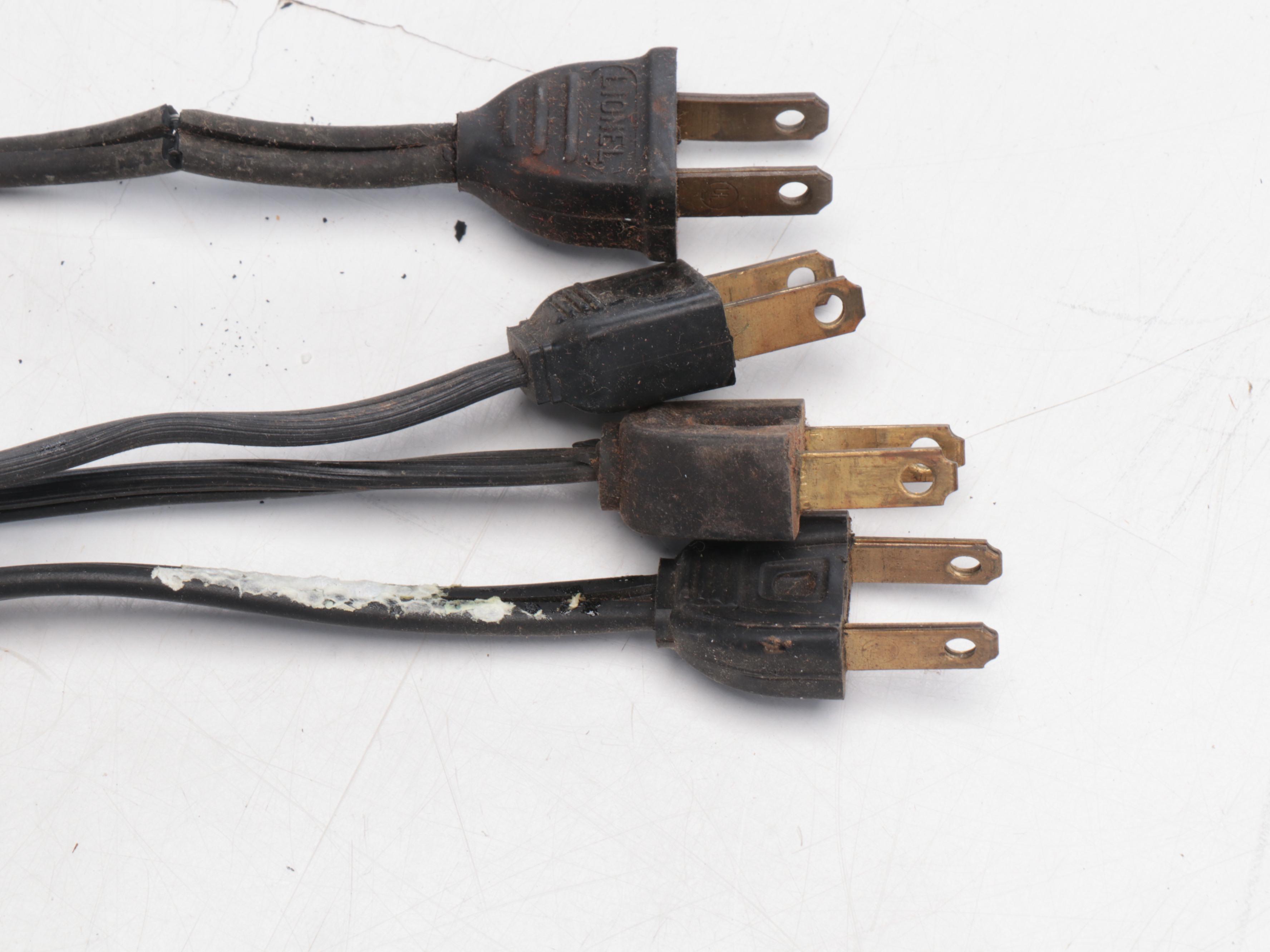 Tyco, Louis Marx and Other Model Train Transformers with Track, Mid-20th C.