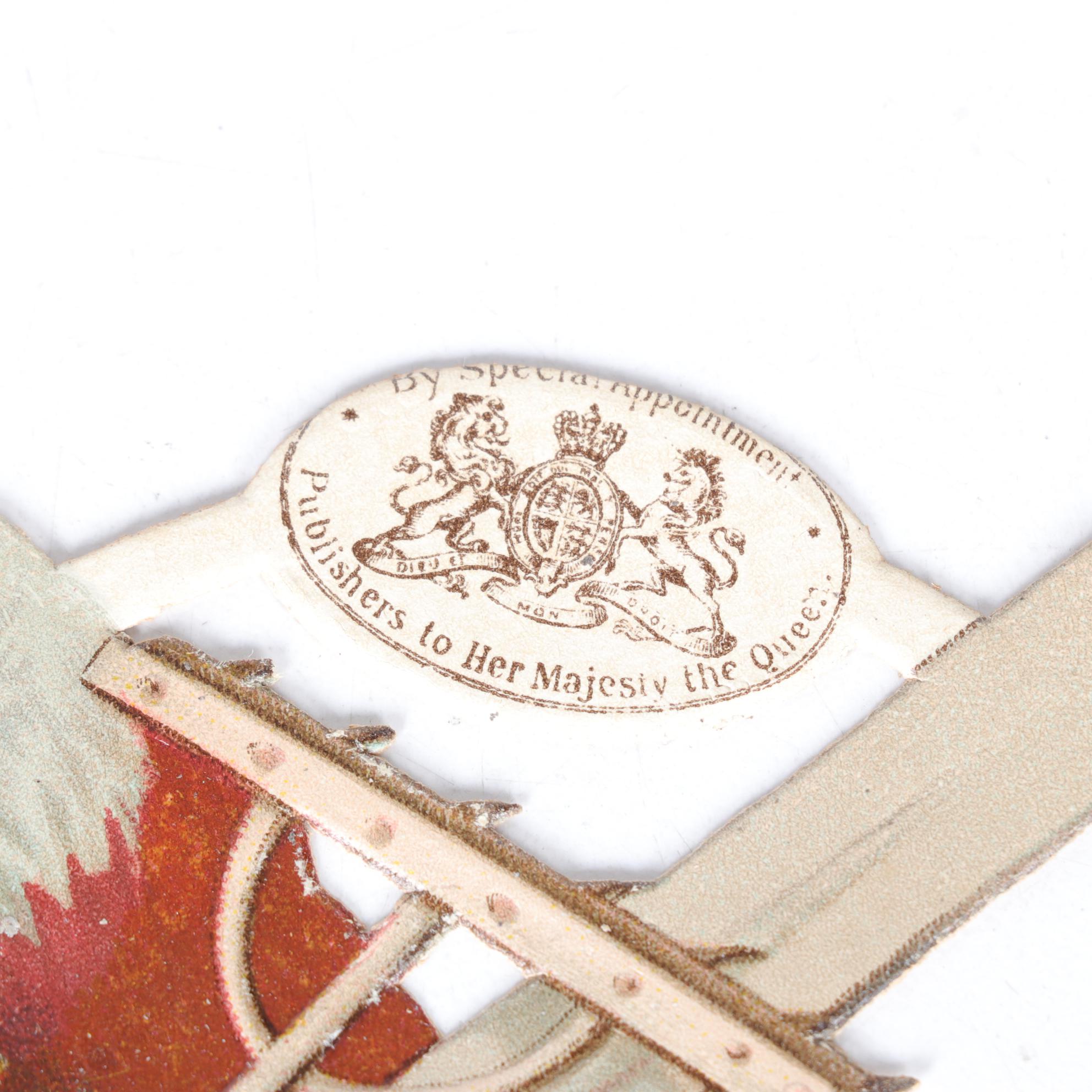 Embossed Die Cut Christmas Paper Scraps, Early 20th Century