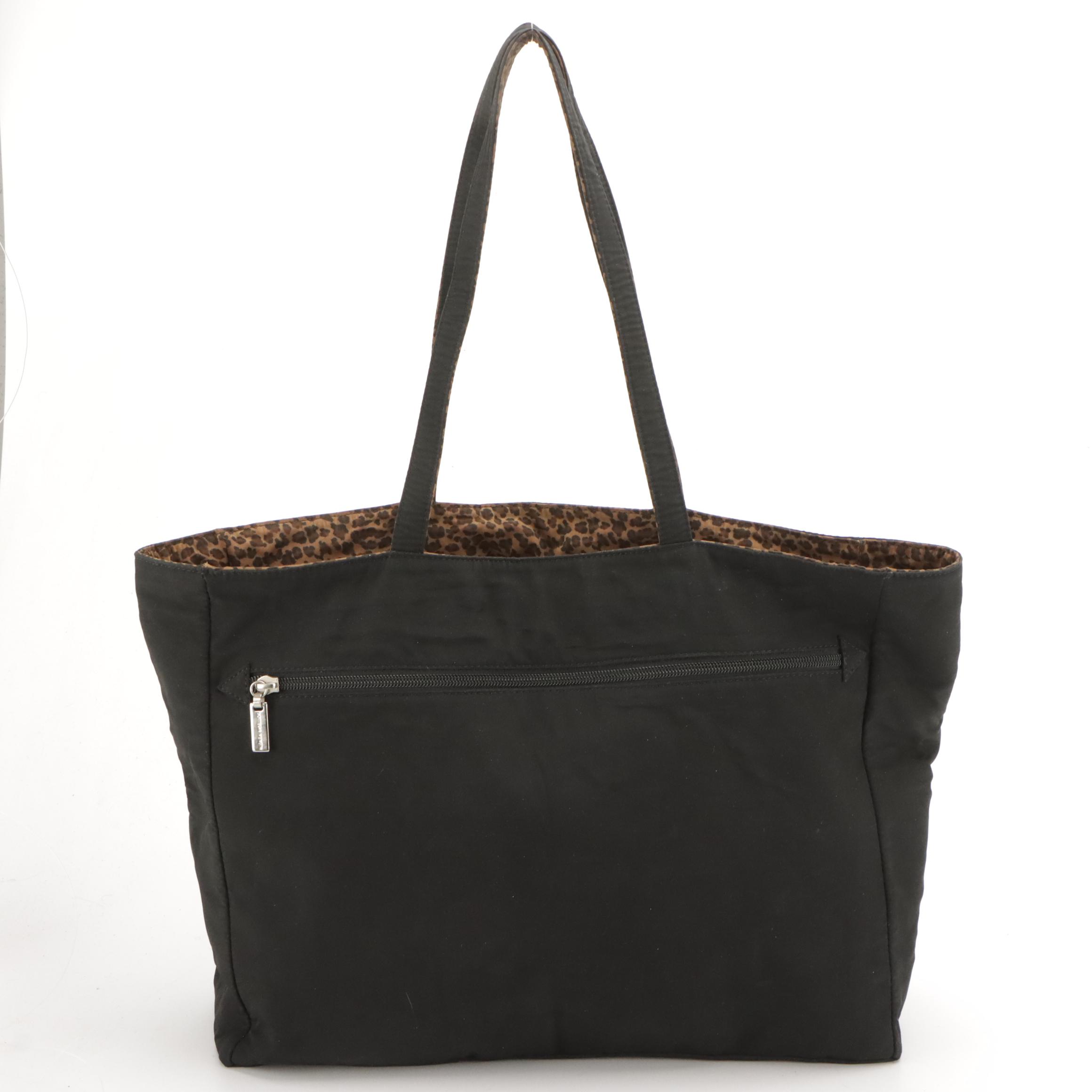 Bottega Veneta Reversible Tote and Zip Pouches in Animal Print