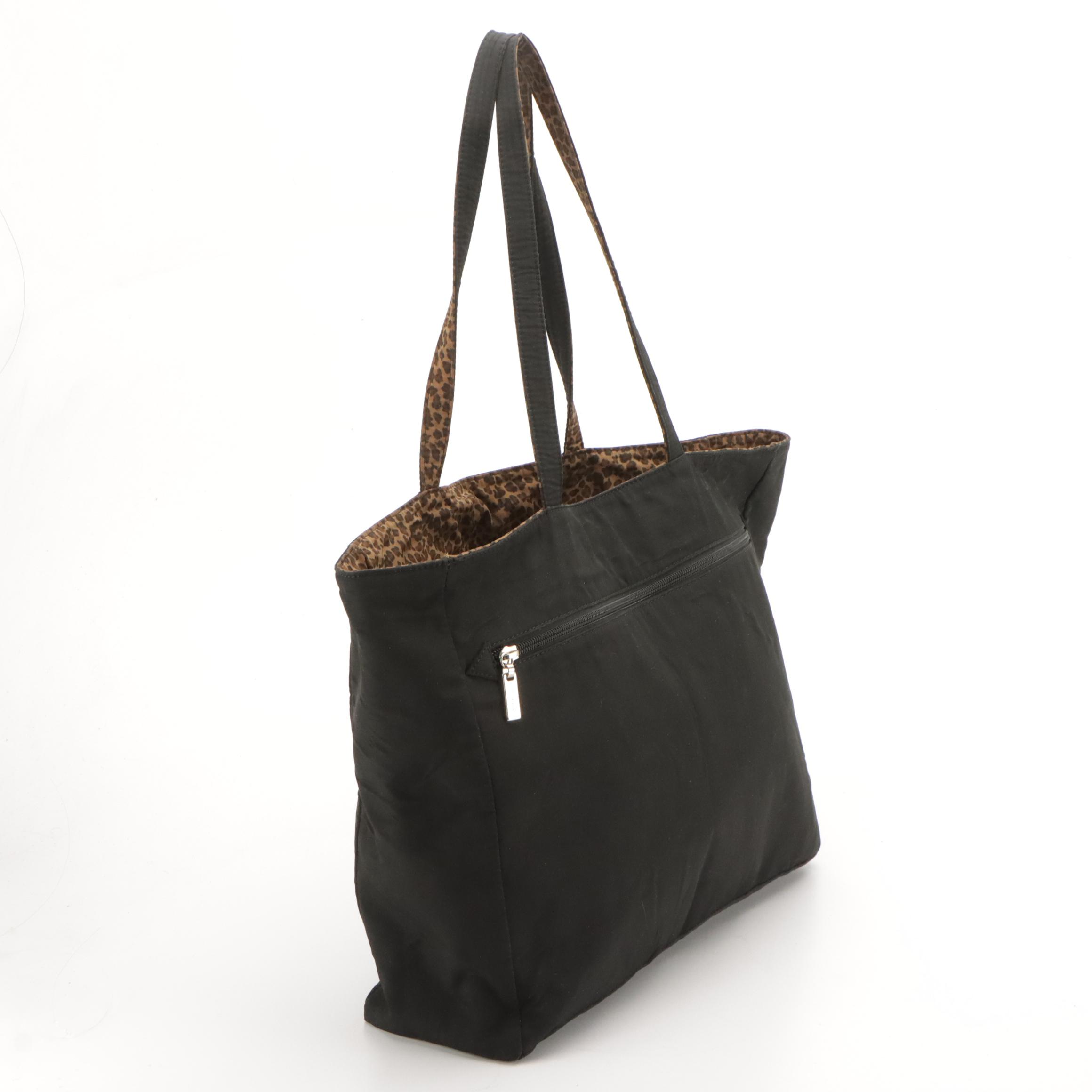 Bottega Veneta Reversible Tote and Zip Pouches in Animal Print