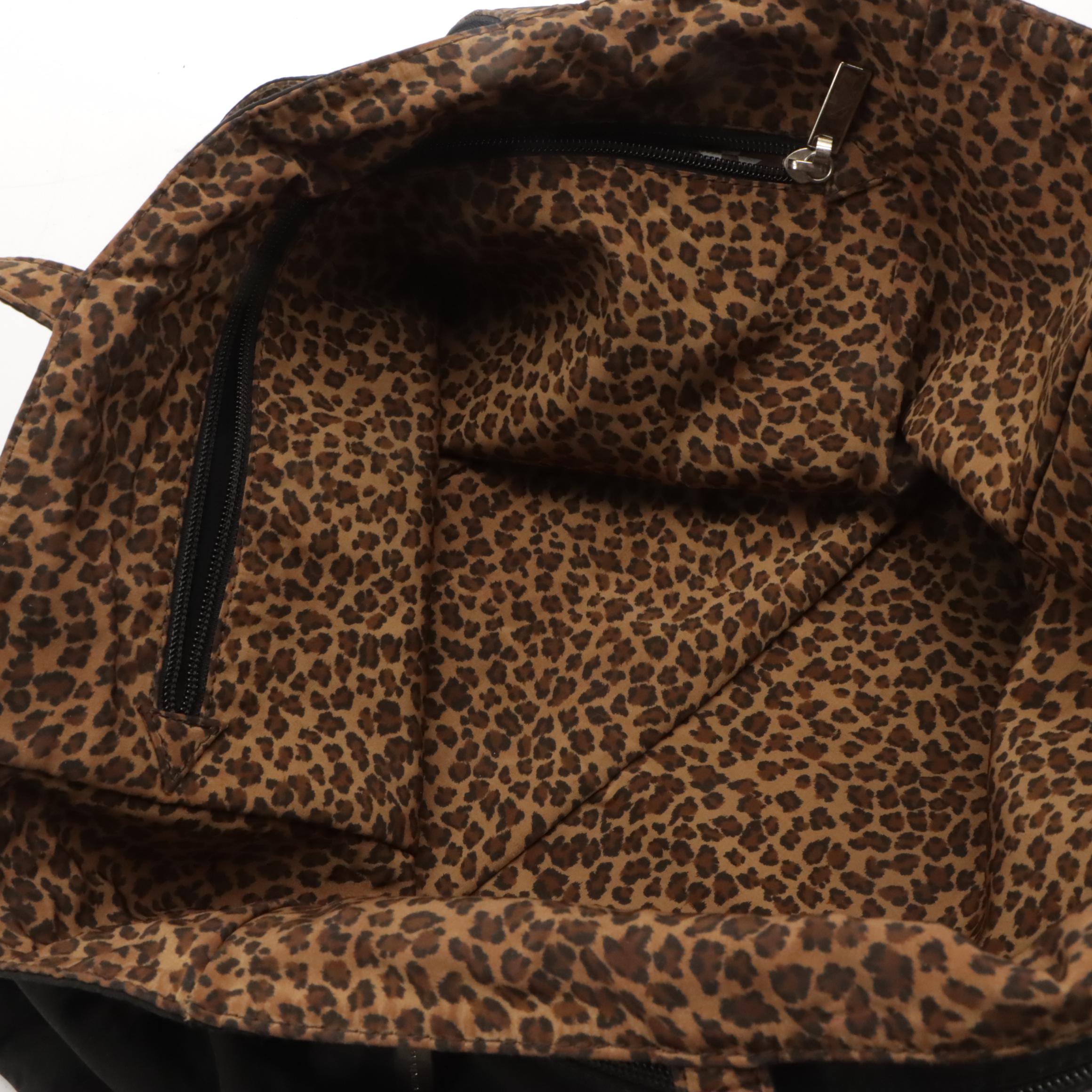 Bottega Veneta Reversible Tote and Zip Pouches in Animal Print