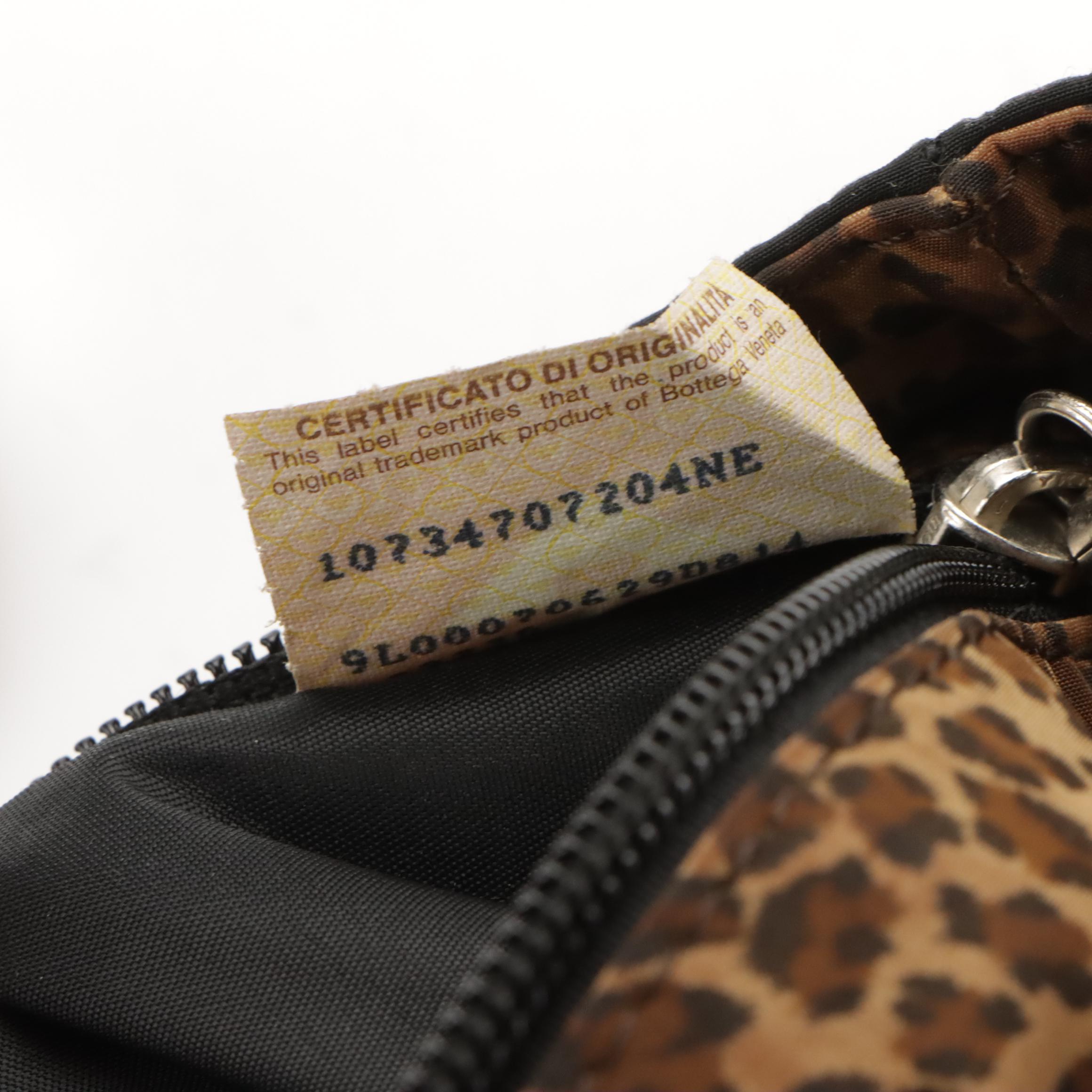 Bottega Veneta Reversible Tote and Zip Pouches in Animal Print