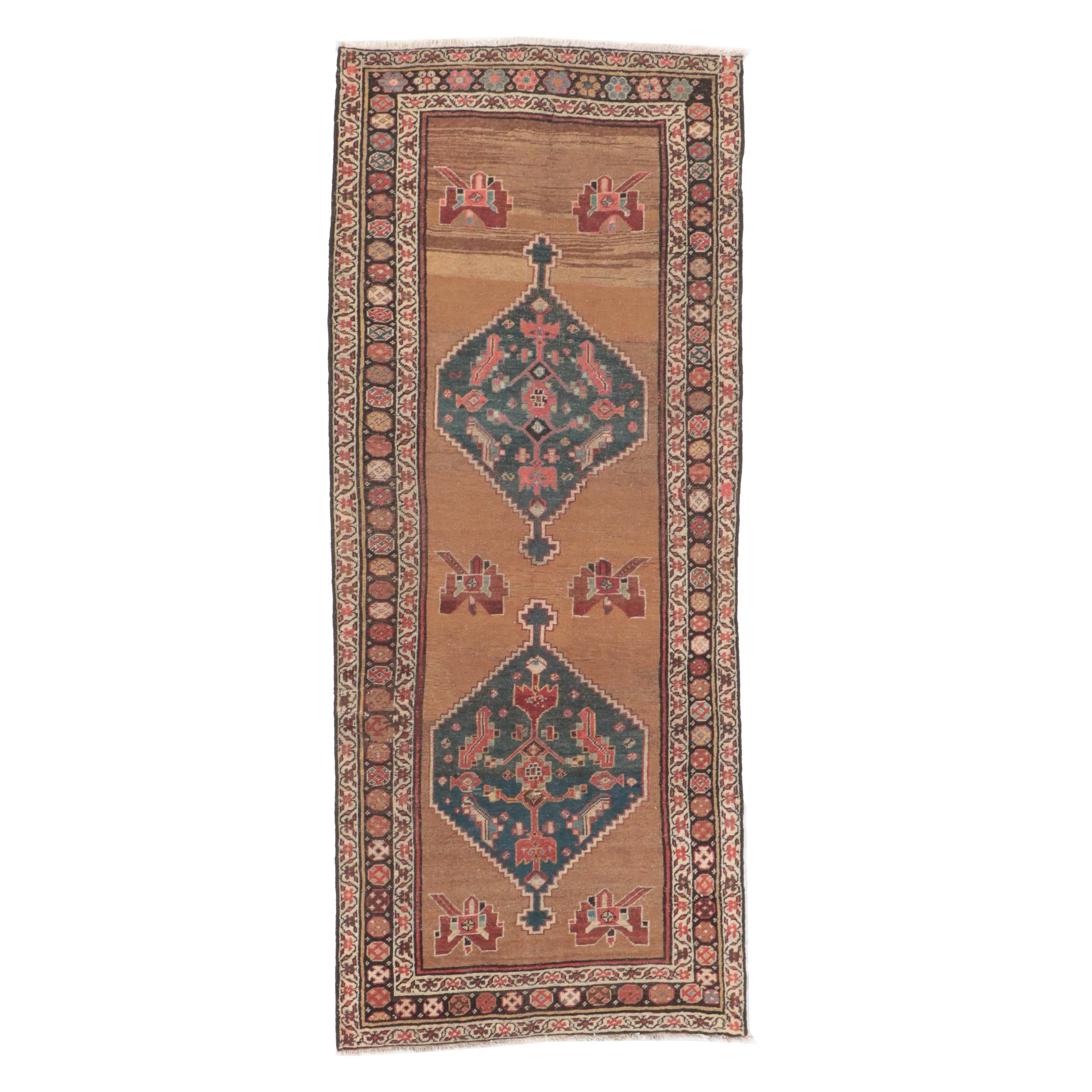 3'4 x 8'1 Hand-Knotted Persian Bakshayesh Long Rug