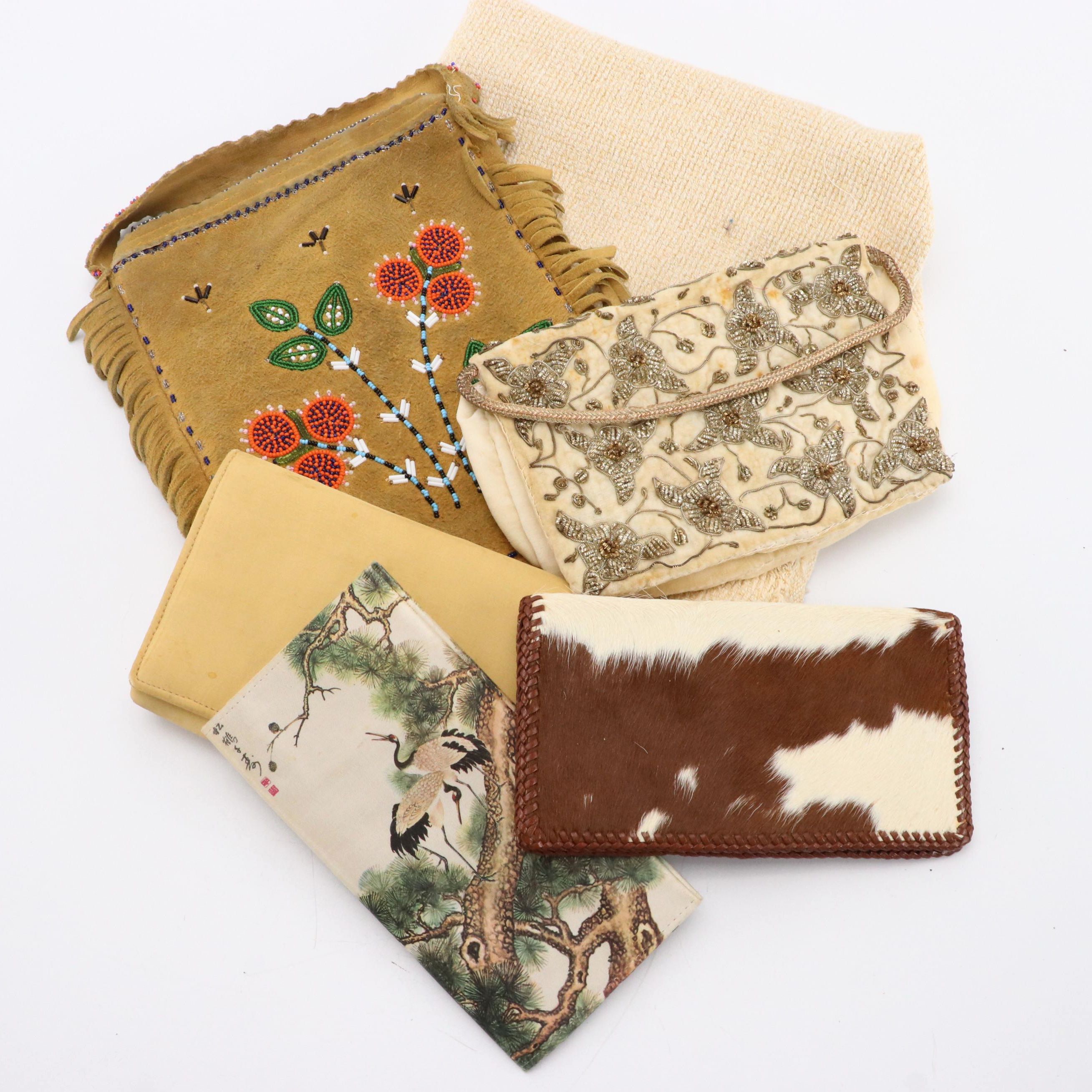 Cinderella Flap Clutch, Other Cowhide Wallet and More Handbag and Clutches