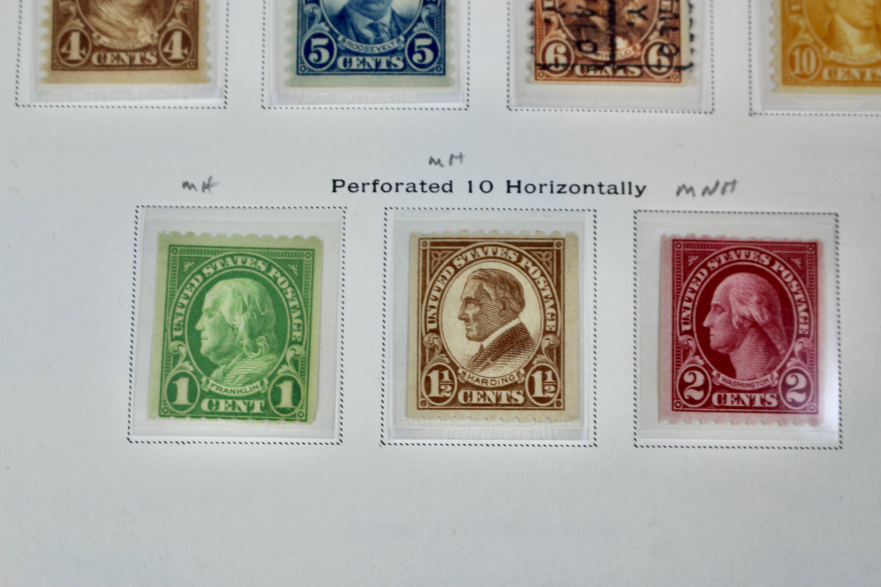 U.S. Postage Stamp Collection, 1923 to 1957