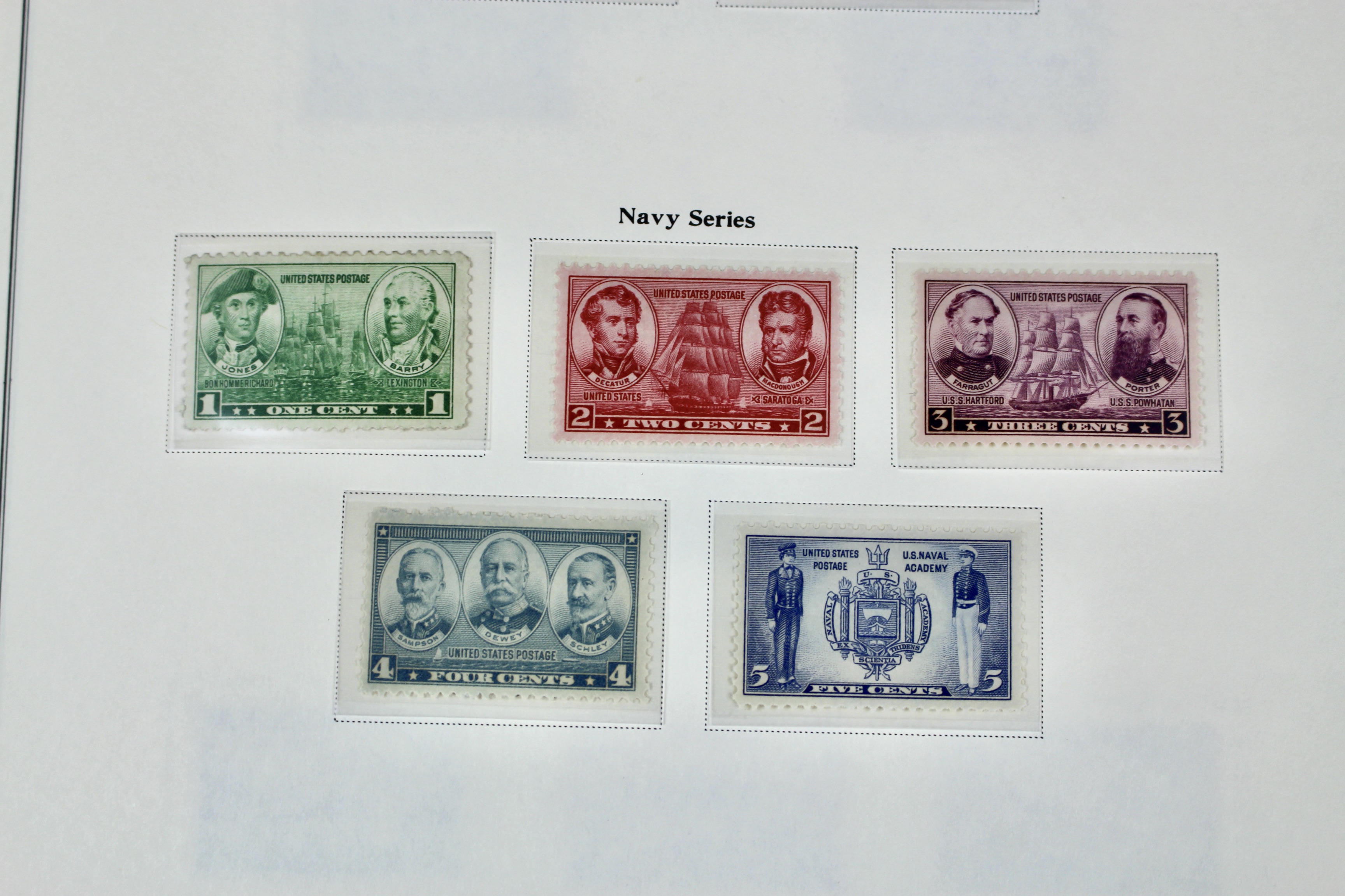 U.S. Postage Stamp Collection, 1923 to 1957