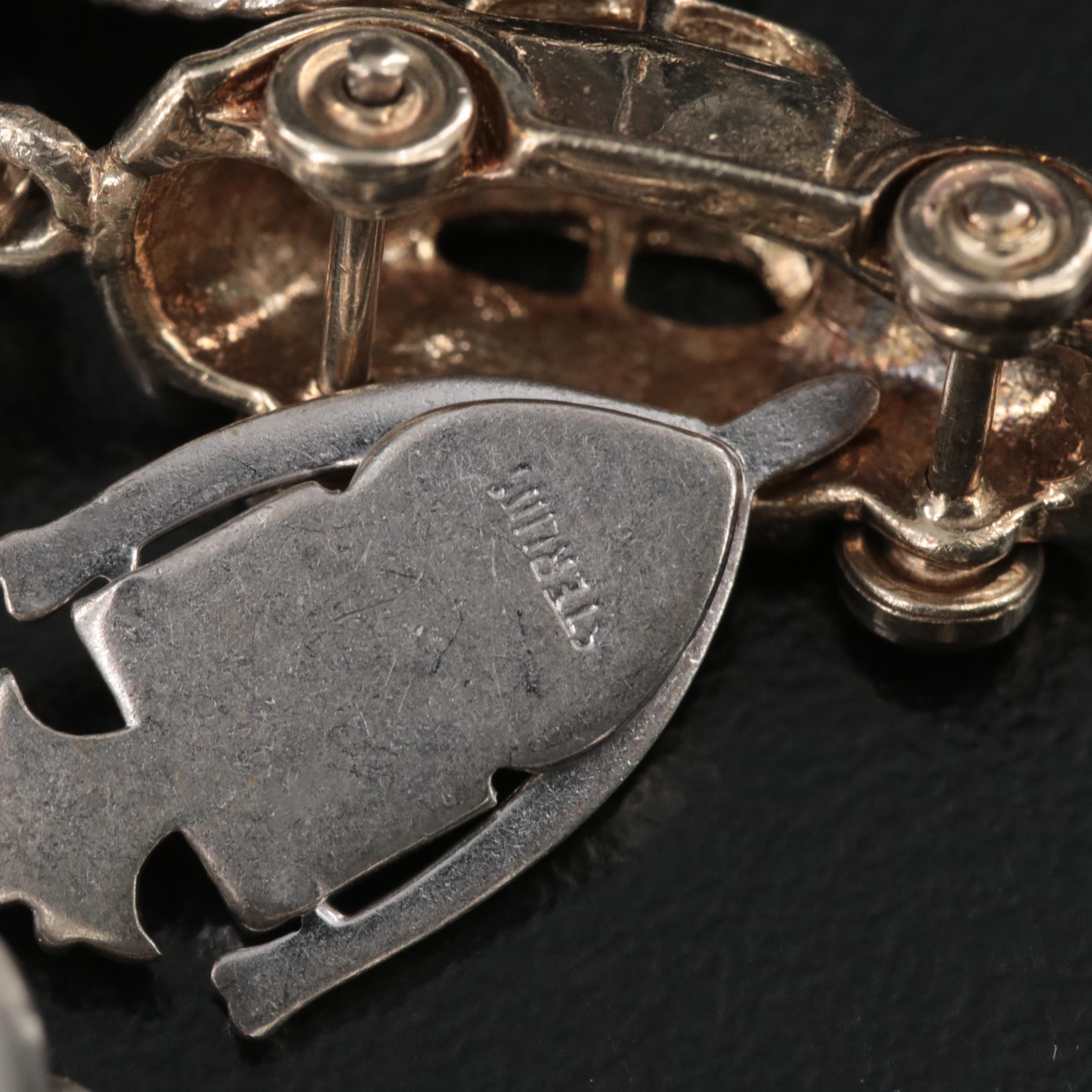 Sterling Charm Bracelet with Disney and State Charms