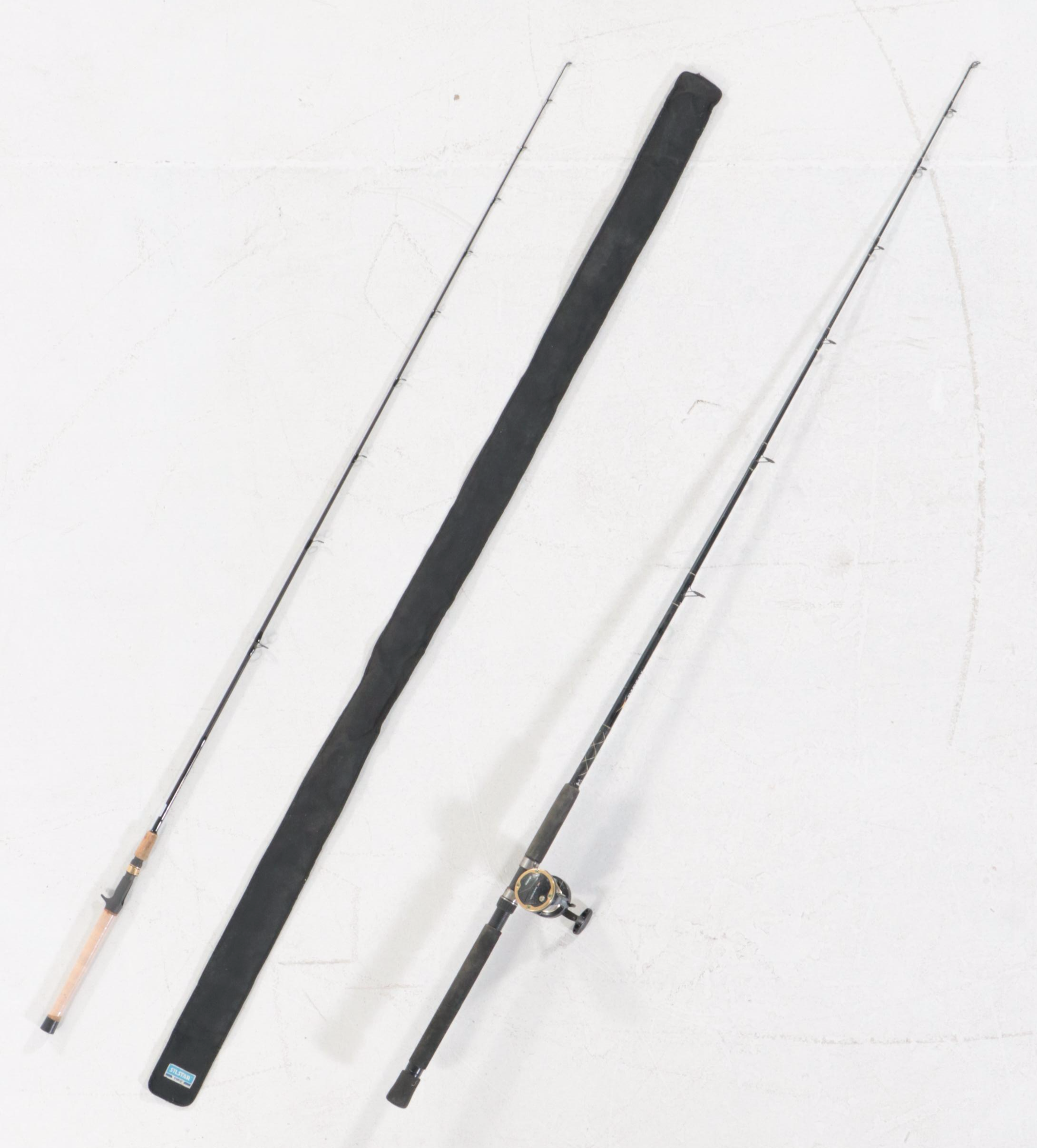 Okuma Diezel with Pinnacle Rod and Reel, Silstar Canvas Sleeve and More
