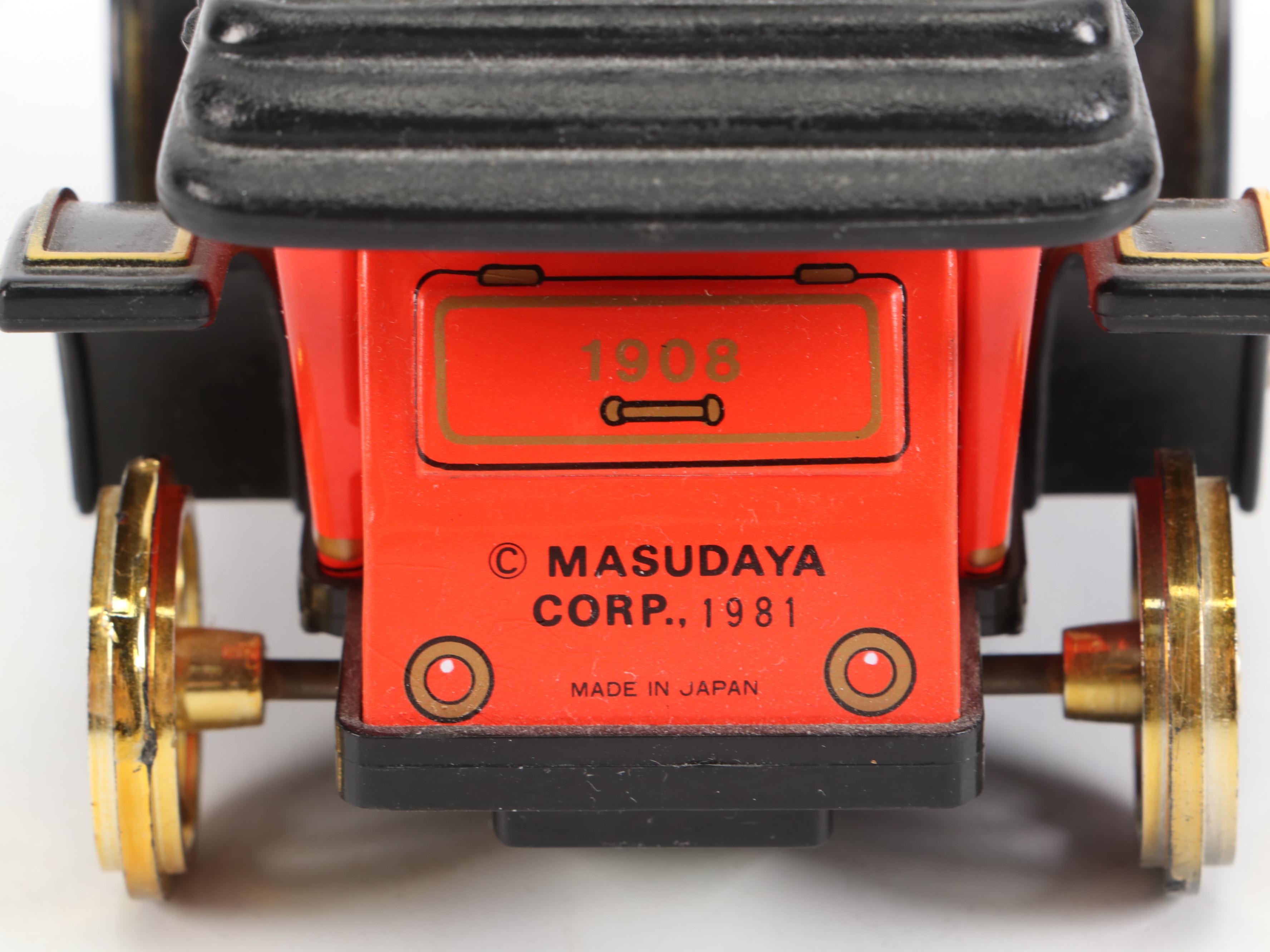 Mickey Mouse Wind-Up Car by Masudaya Corp., 1981