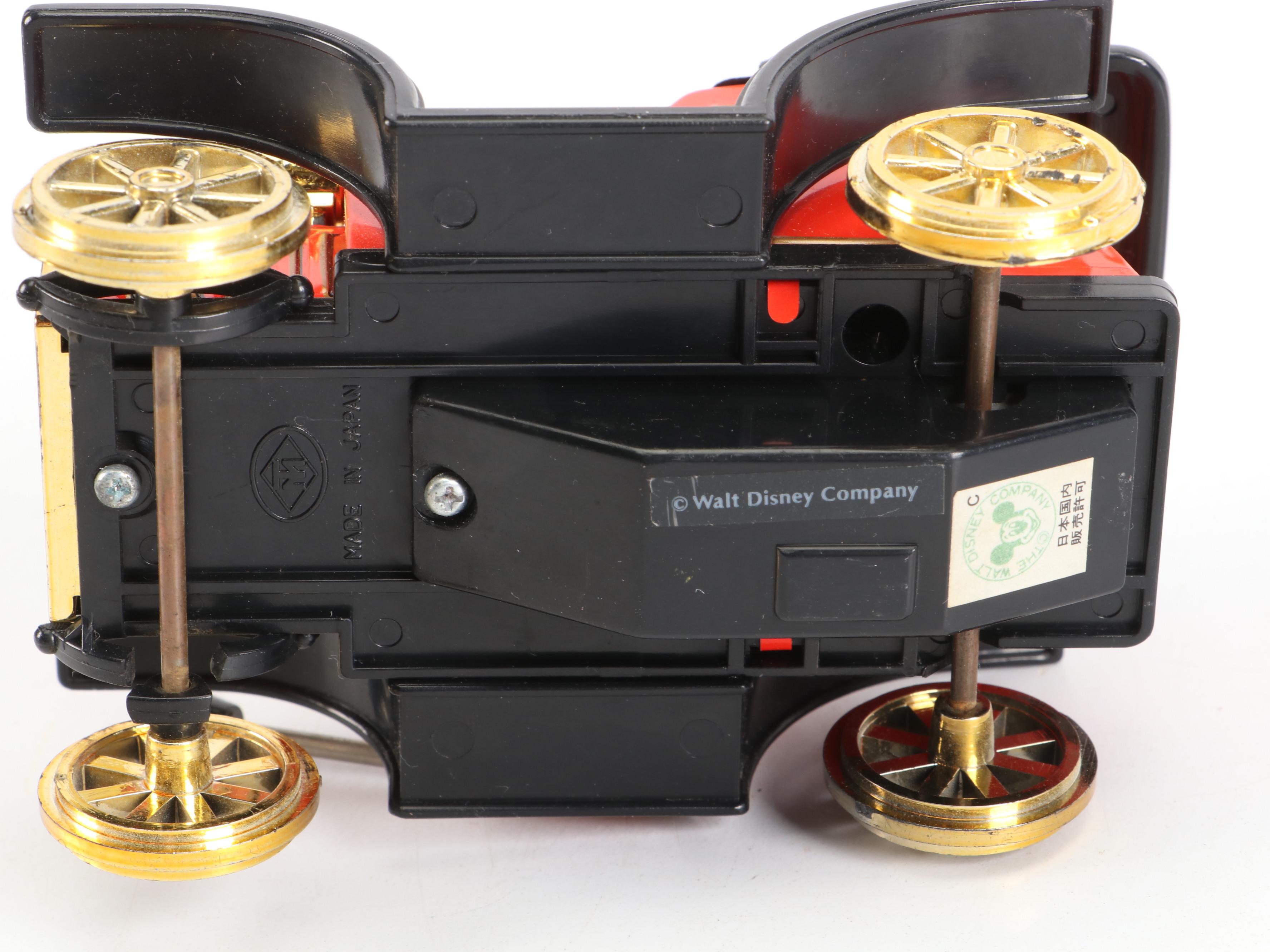 Mickey Mouse Wind-Up Car by Masudaya Corp., 1981