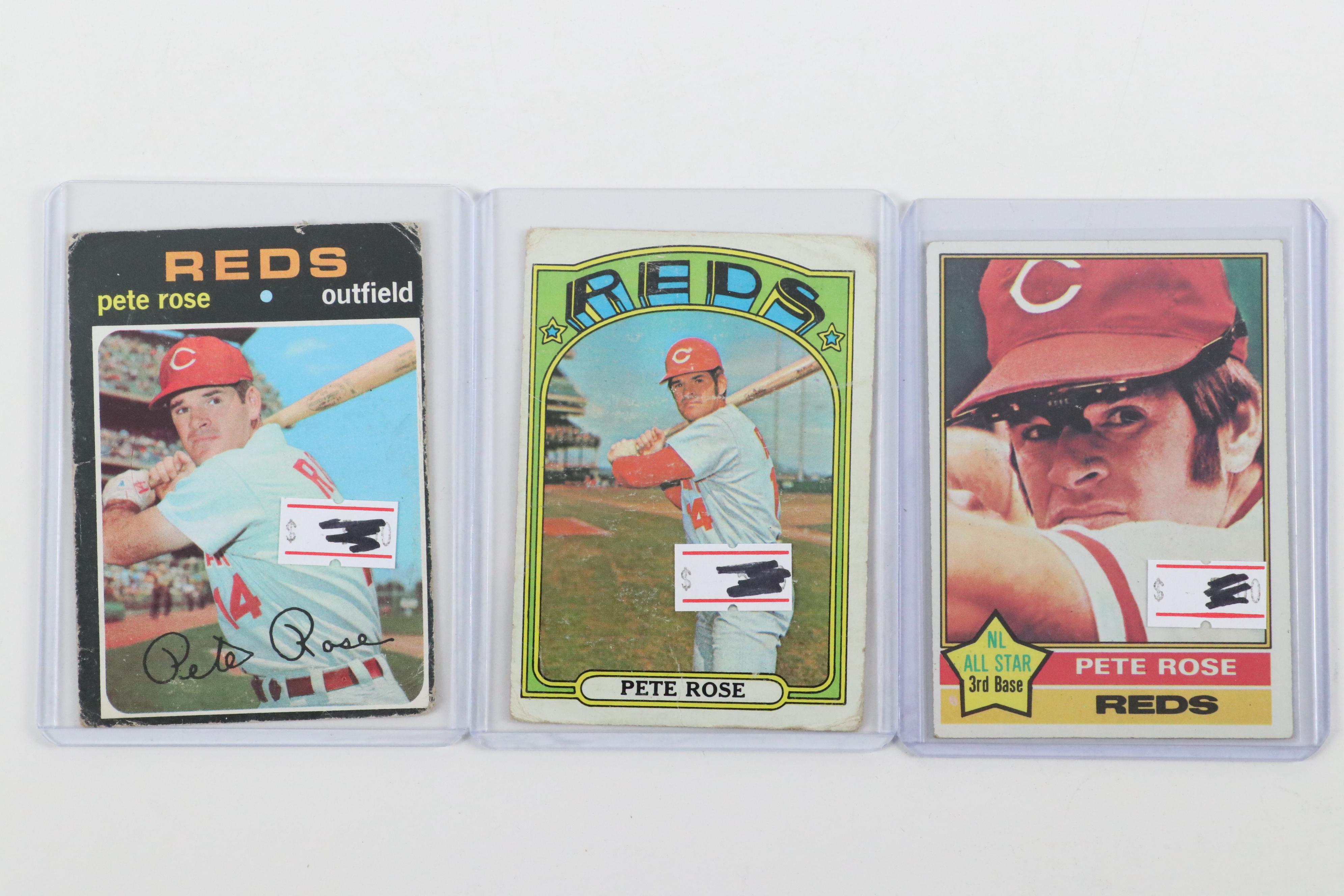 Topps Baseball Cards Featuring Gary Carter Rookie and More, 1960s–1970s