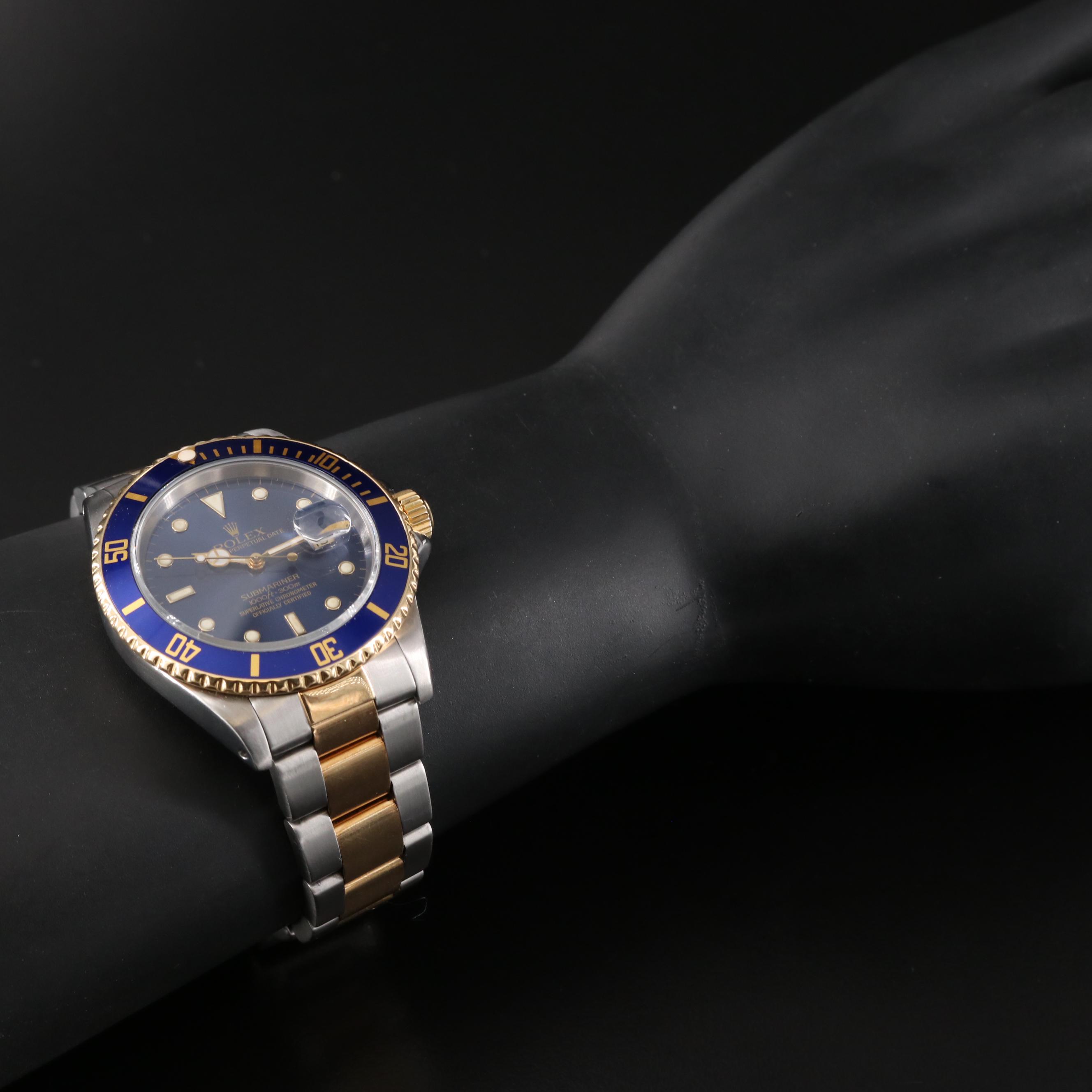 1989 Rolex Submariner Date Watch