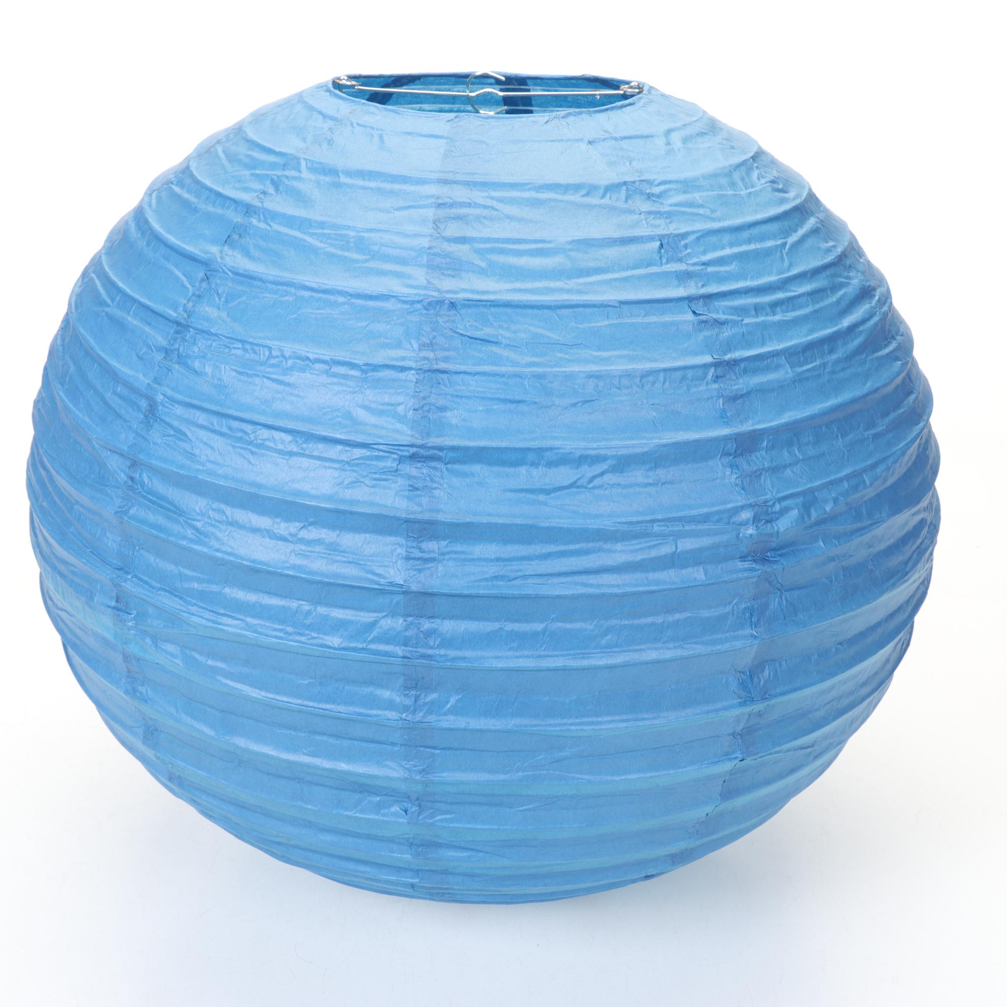 Japanese Bamboo Paper Hanging Lanterns With Assembly Instructions