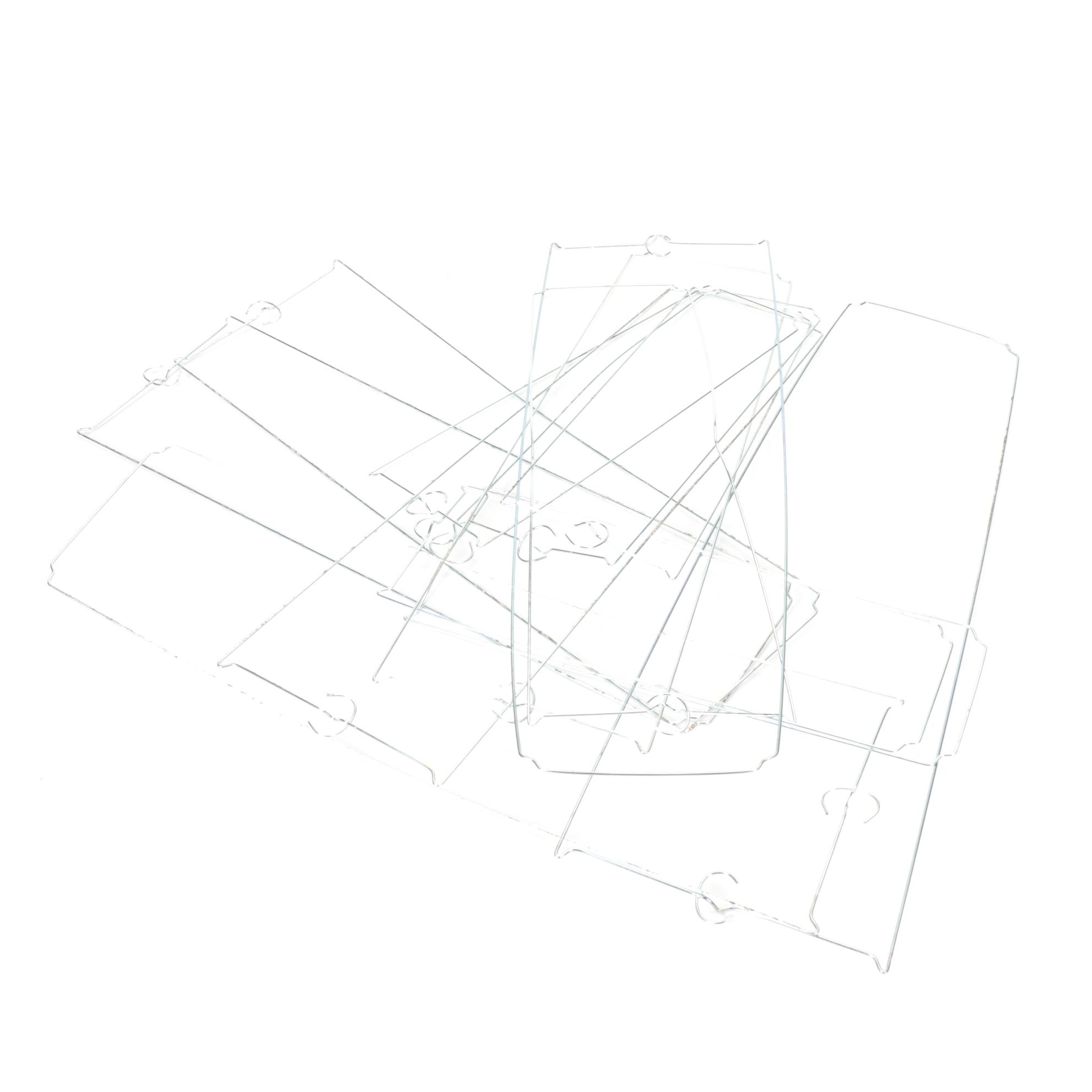 Japanese Bamboo Paper Hanging Lanterns With Assembly Instructions