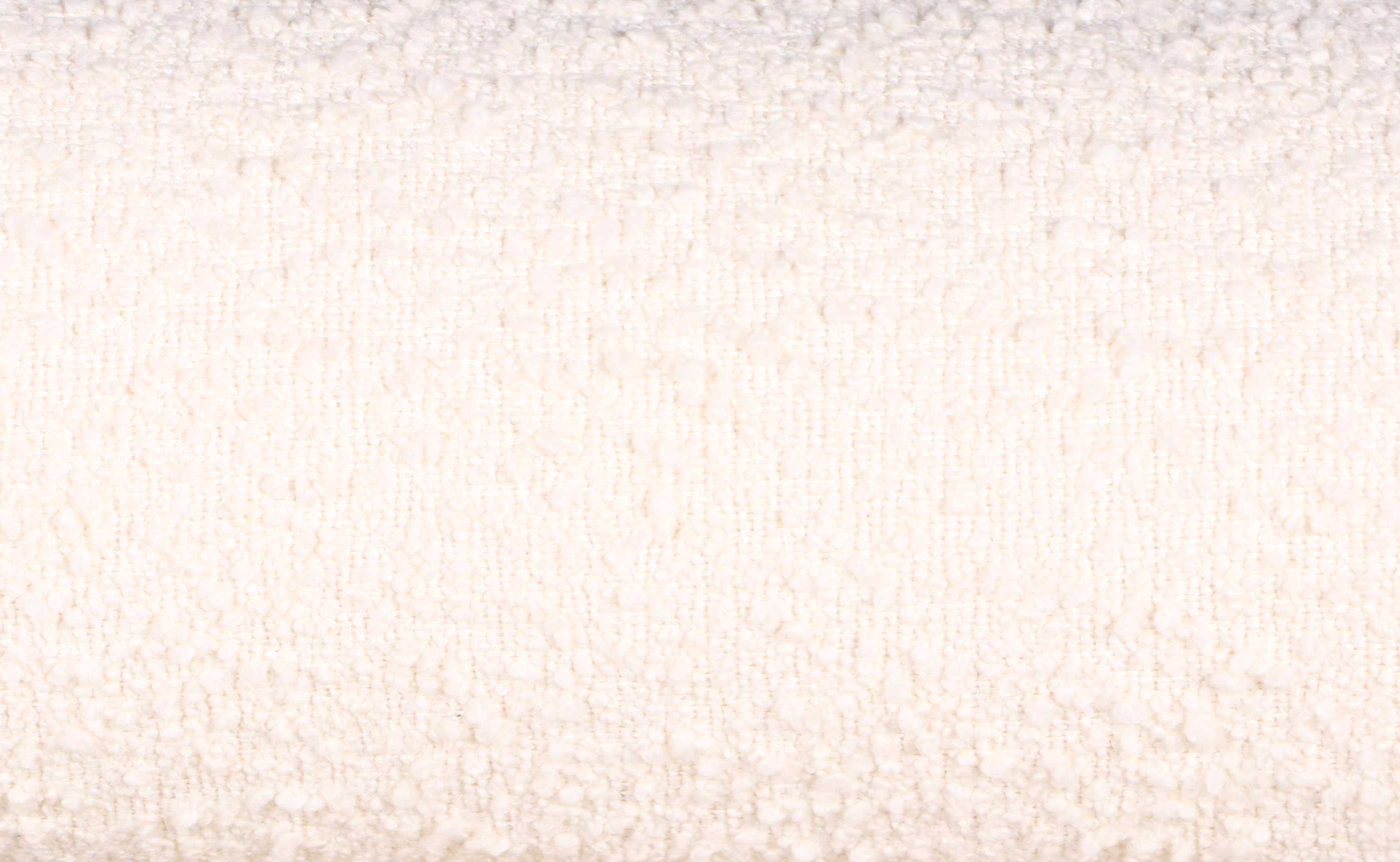 Pair of Modernist Boucle Upholstered Oak Dining Chairs