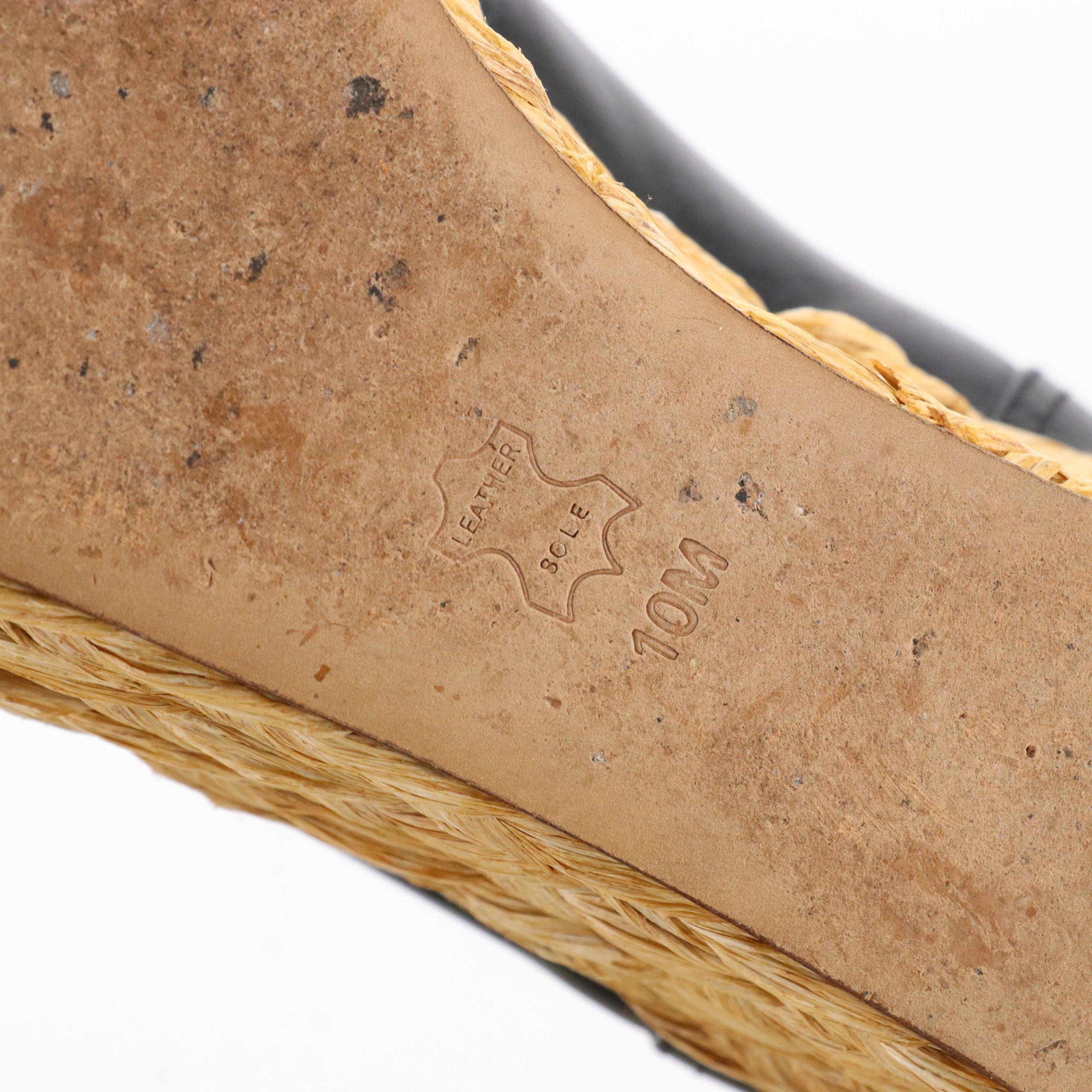 Tory Burch Ruth Kiltie Platform Loafers in Navy and White Leather