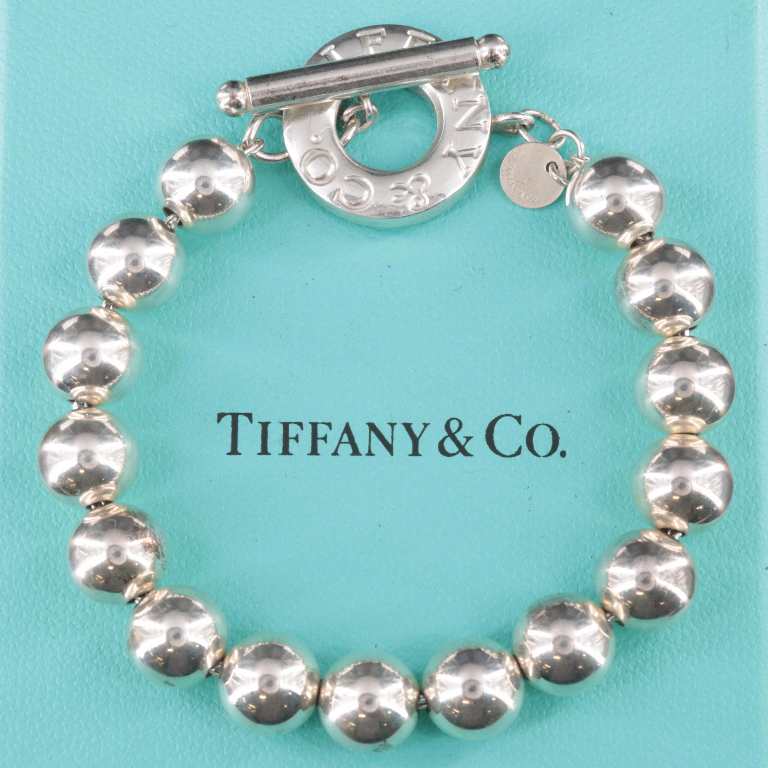 Tiffany & Co. HardWear Sterling Ball Bracelet with Toggle Clasp