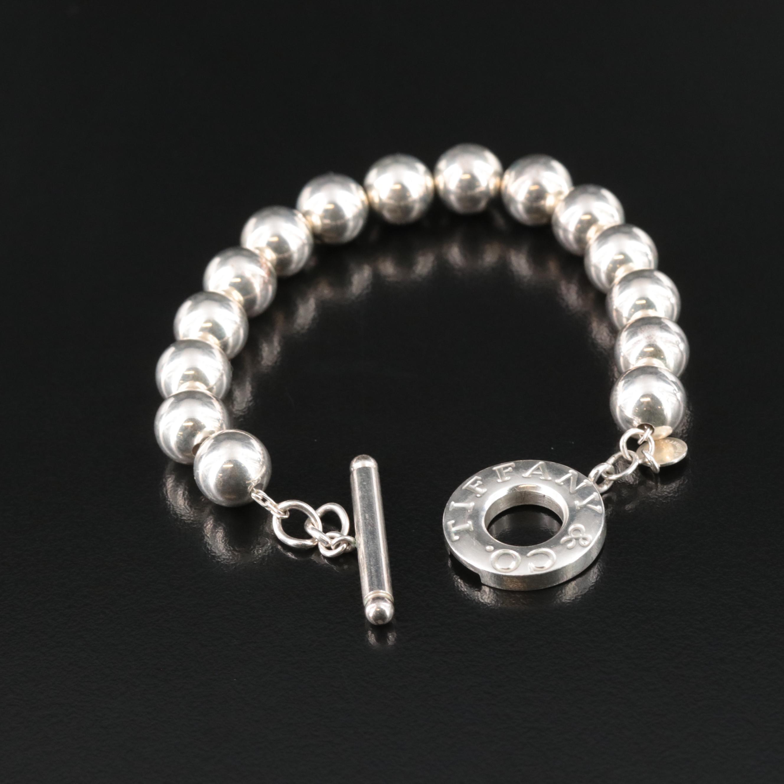 Tiffany & Co. HardWear Sterling Ball Bracelet with Toggle Clasp