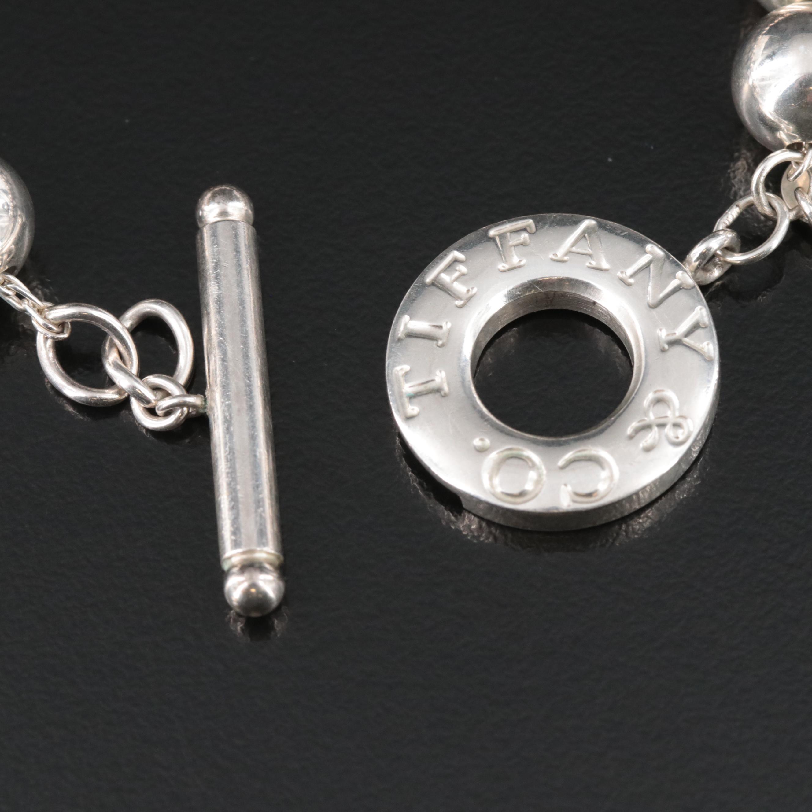 Tiffany & Co. HardWear Sterling Ball Bracelet with Toggle Clasp