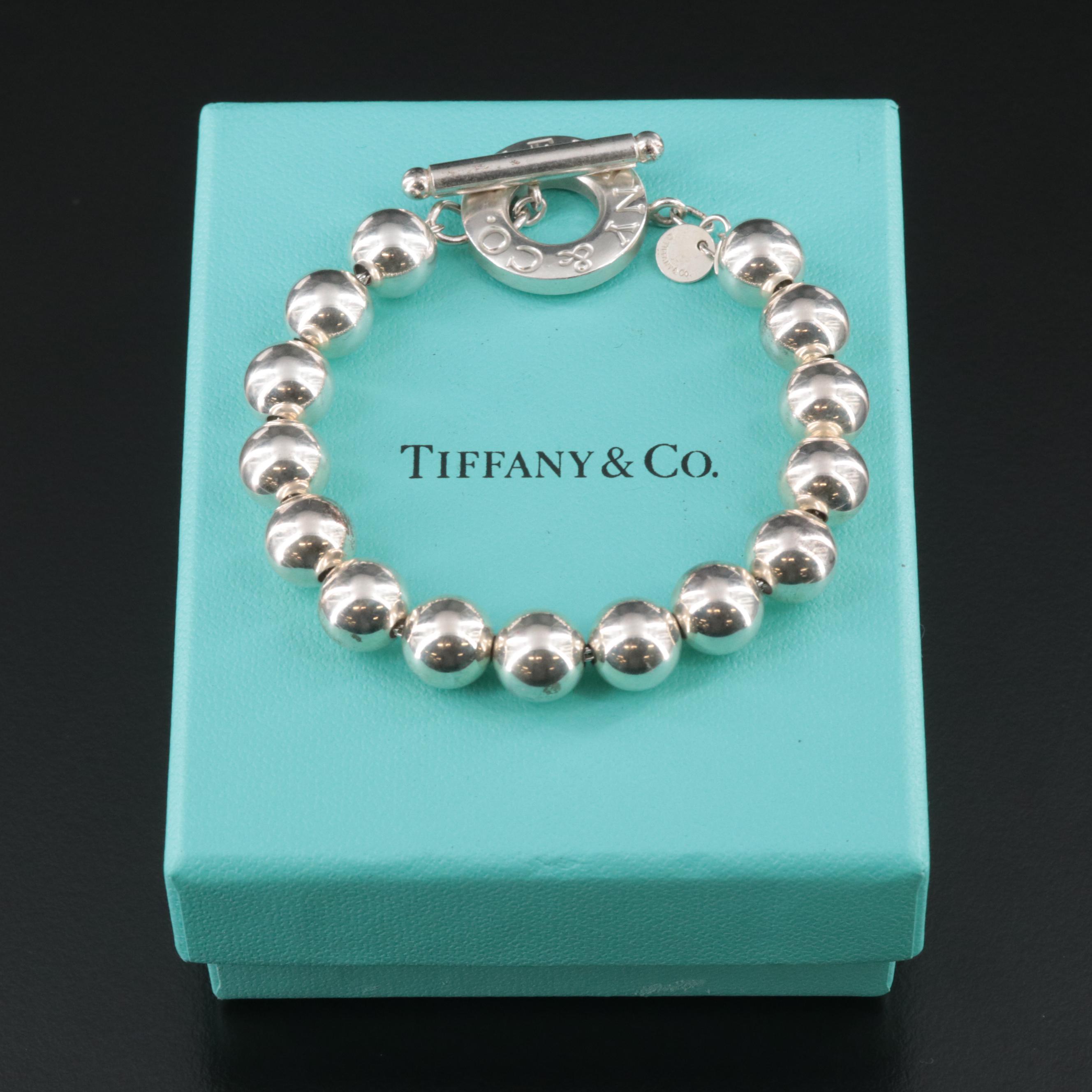 Tiffany & Co. HardWear Sterling Ball Bracelet with Toggle Clasp