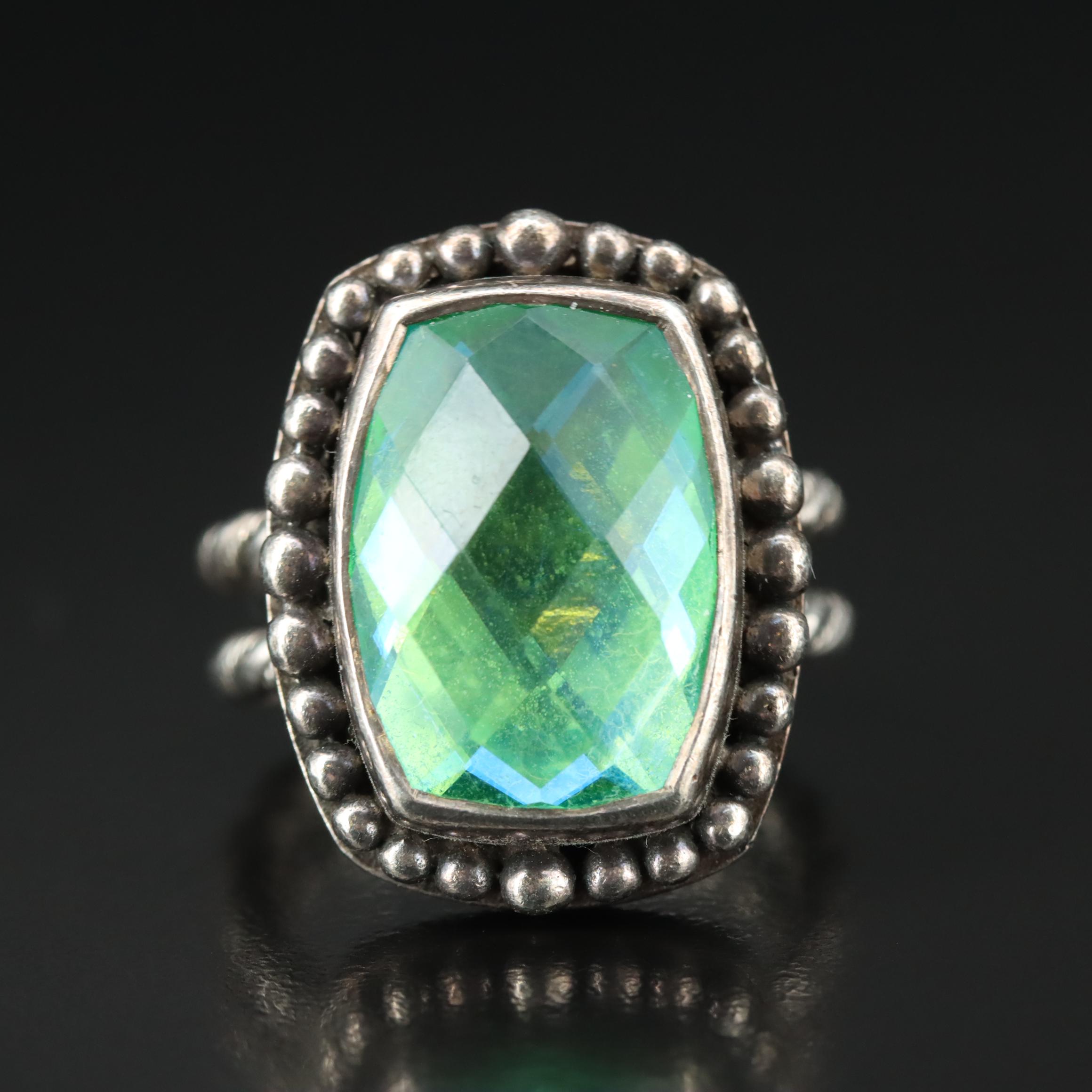 Lori Bonn Sterling Quartz Ring