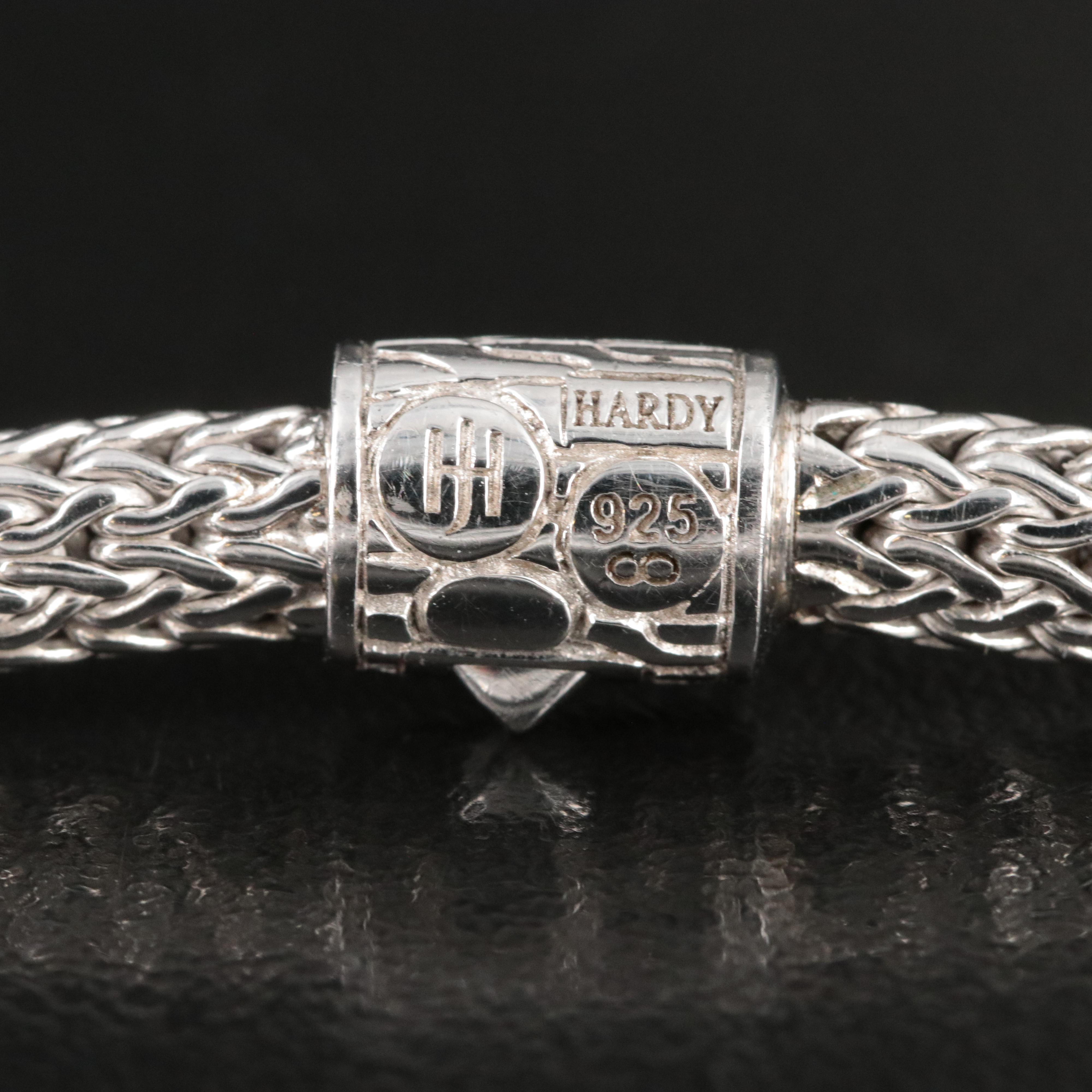John Hardy Classic Chain Sterling and Corundum Station Bracelet