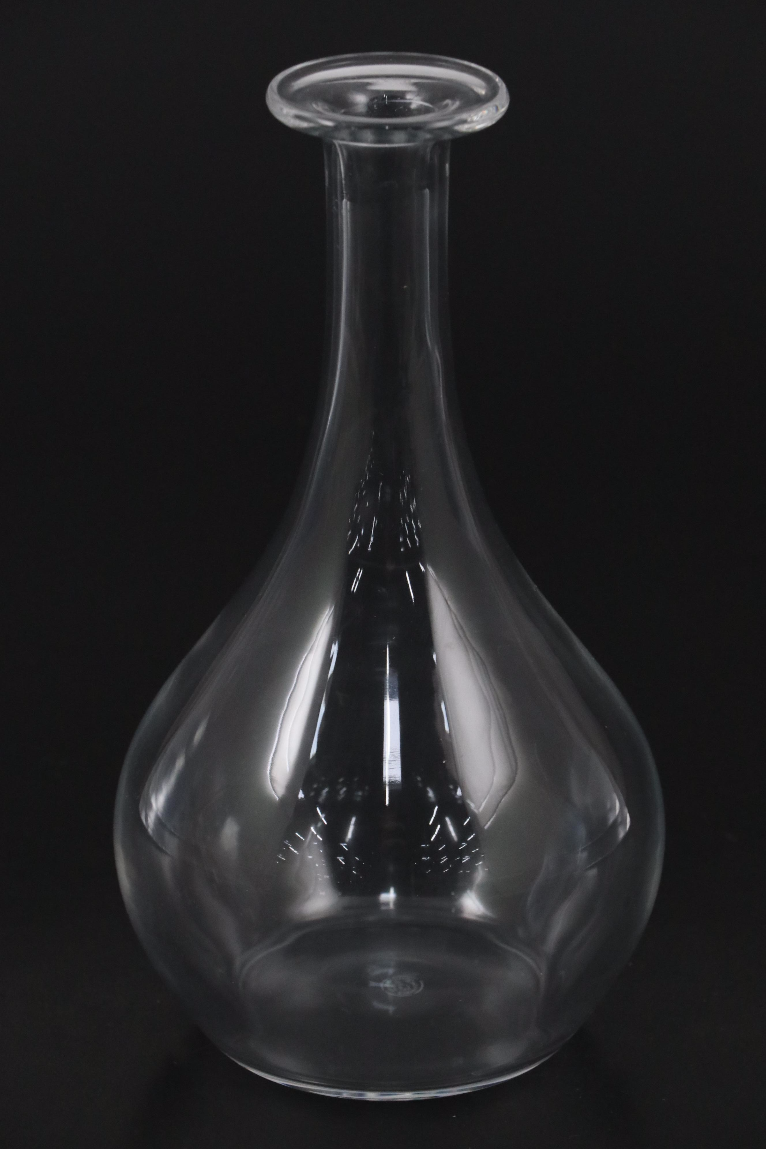Baccarat Decanter with Other Stemware and Pitcher