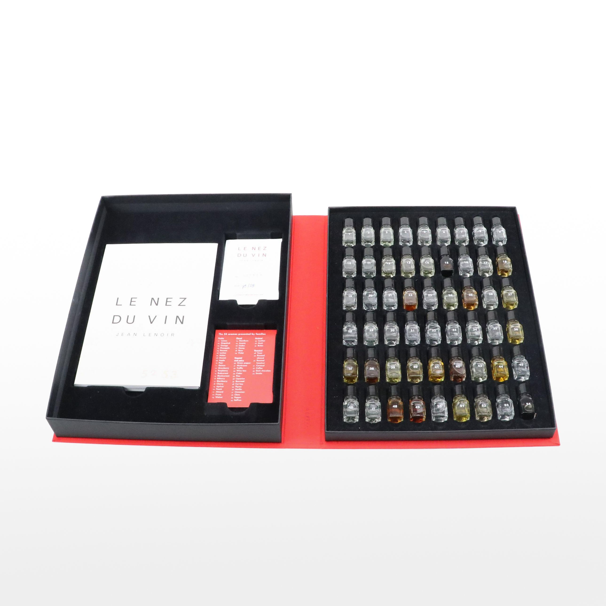 "Le nez du vin" by Jean Lenoir 54 Wine Aroma Master Kit