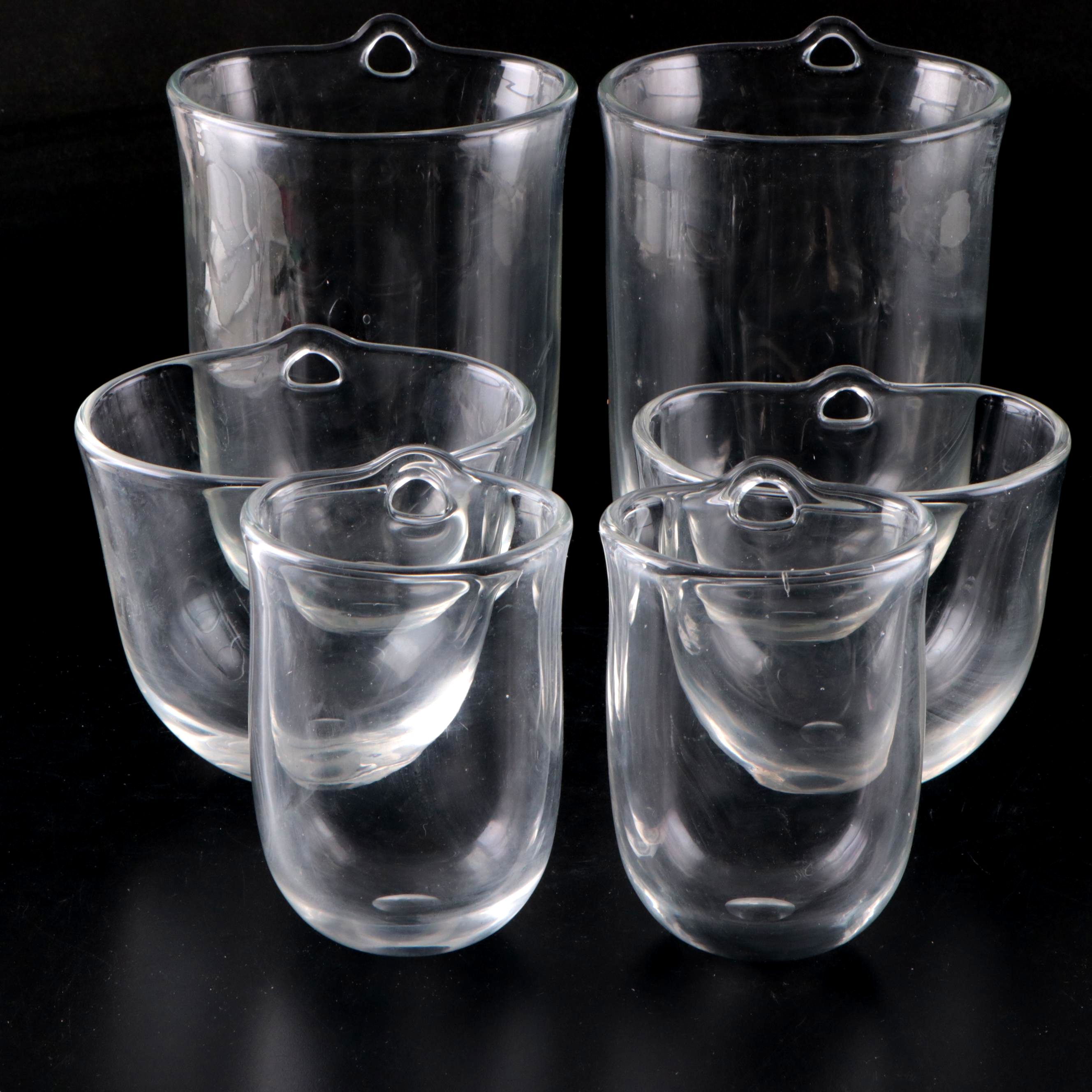 Glass Wall Hanging Vases