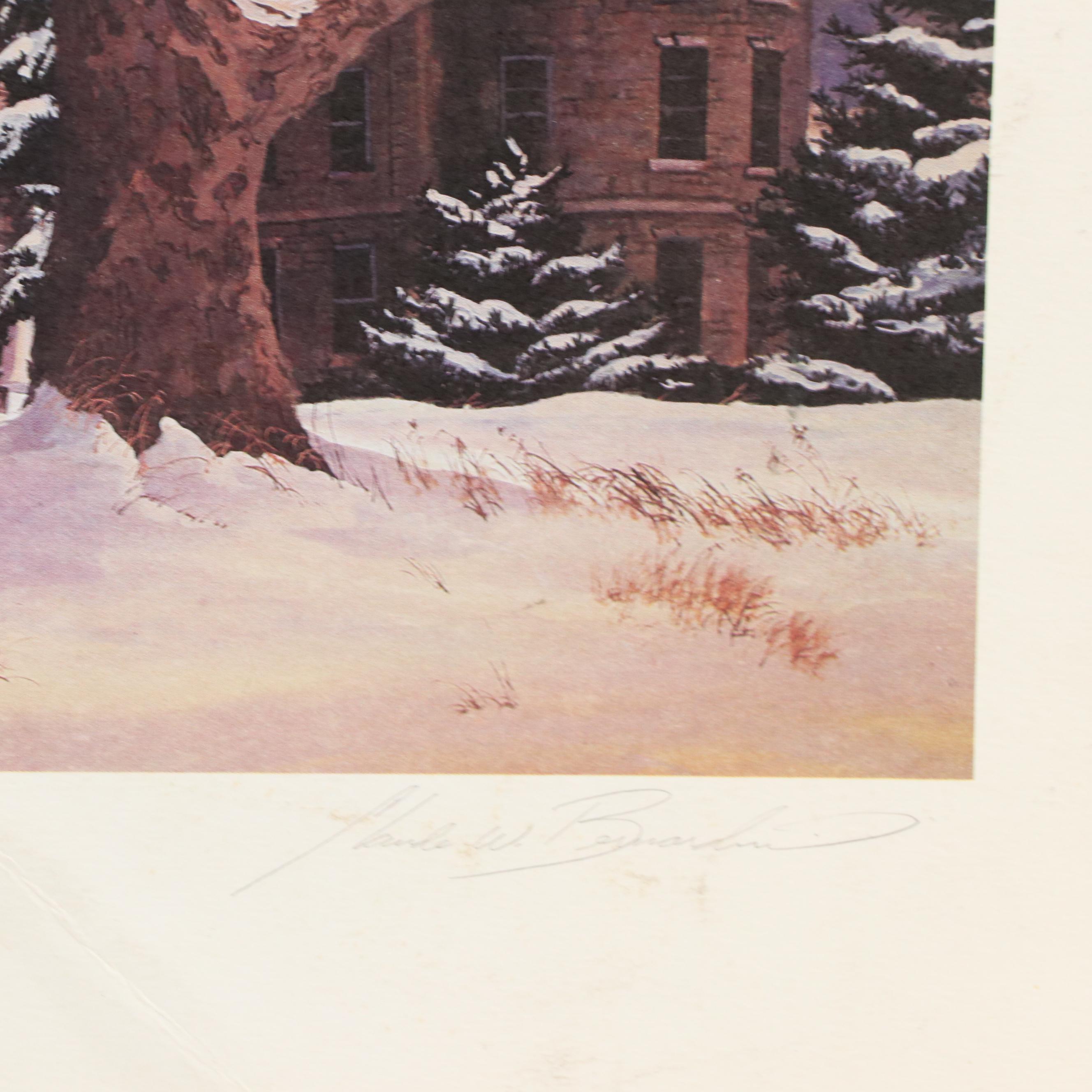 Linda Nicholls Landscape and Still Life Watercolor Paintings, Late 20th Century