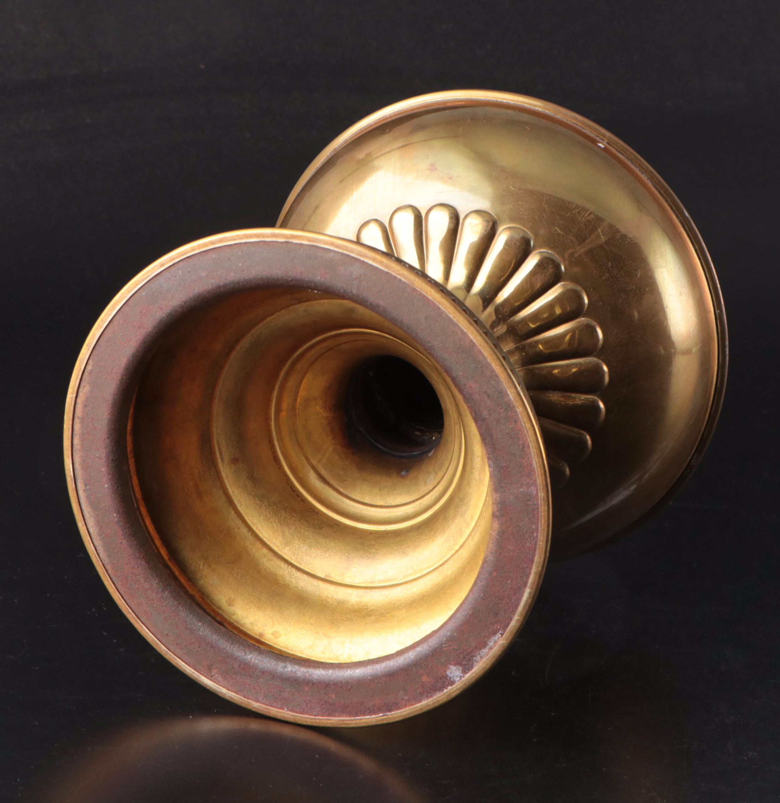 Rayo Brass and Glass Hurricane Kerosene Lamp