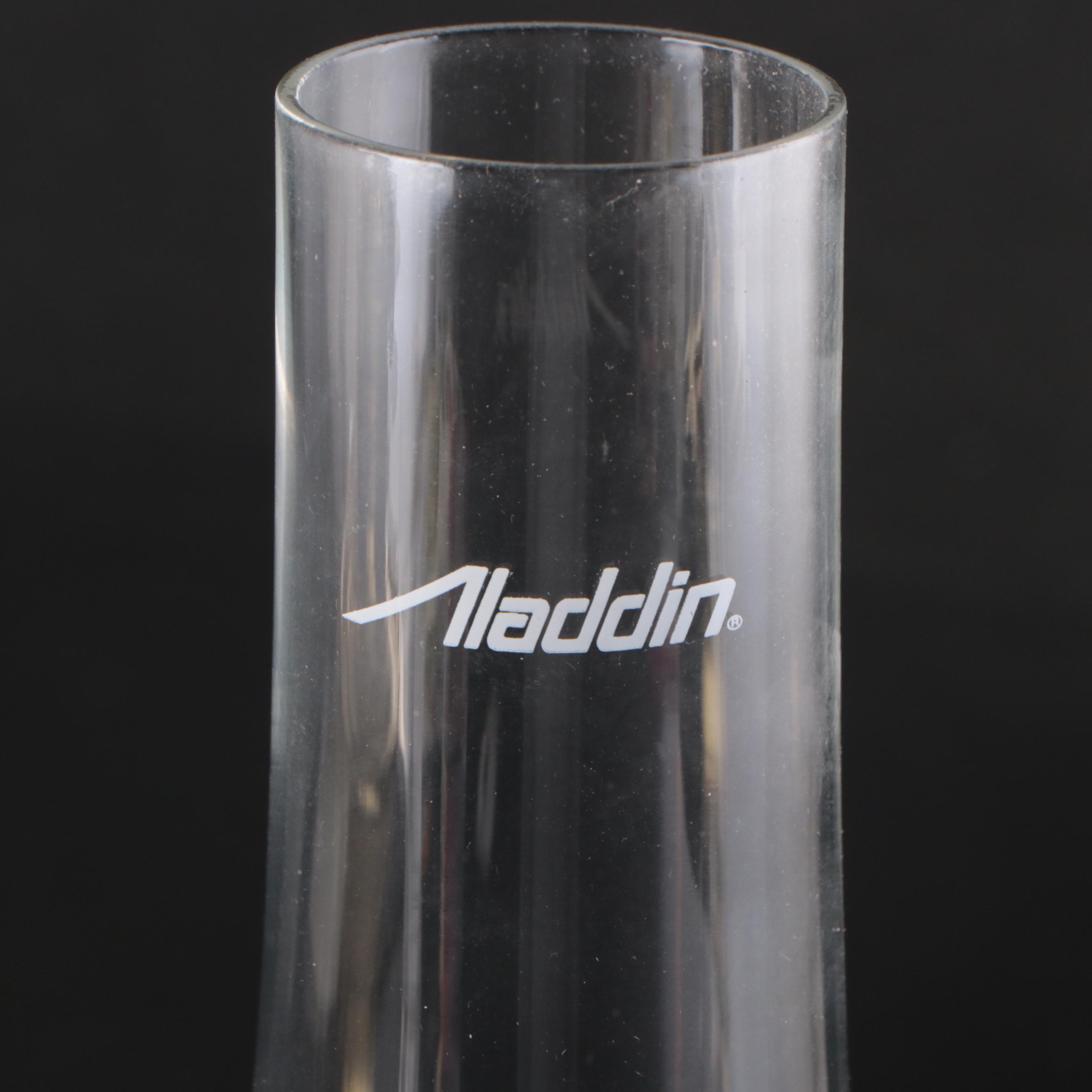 Rayo Brass and Glass Hurricane Kerosene Lamp