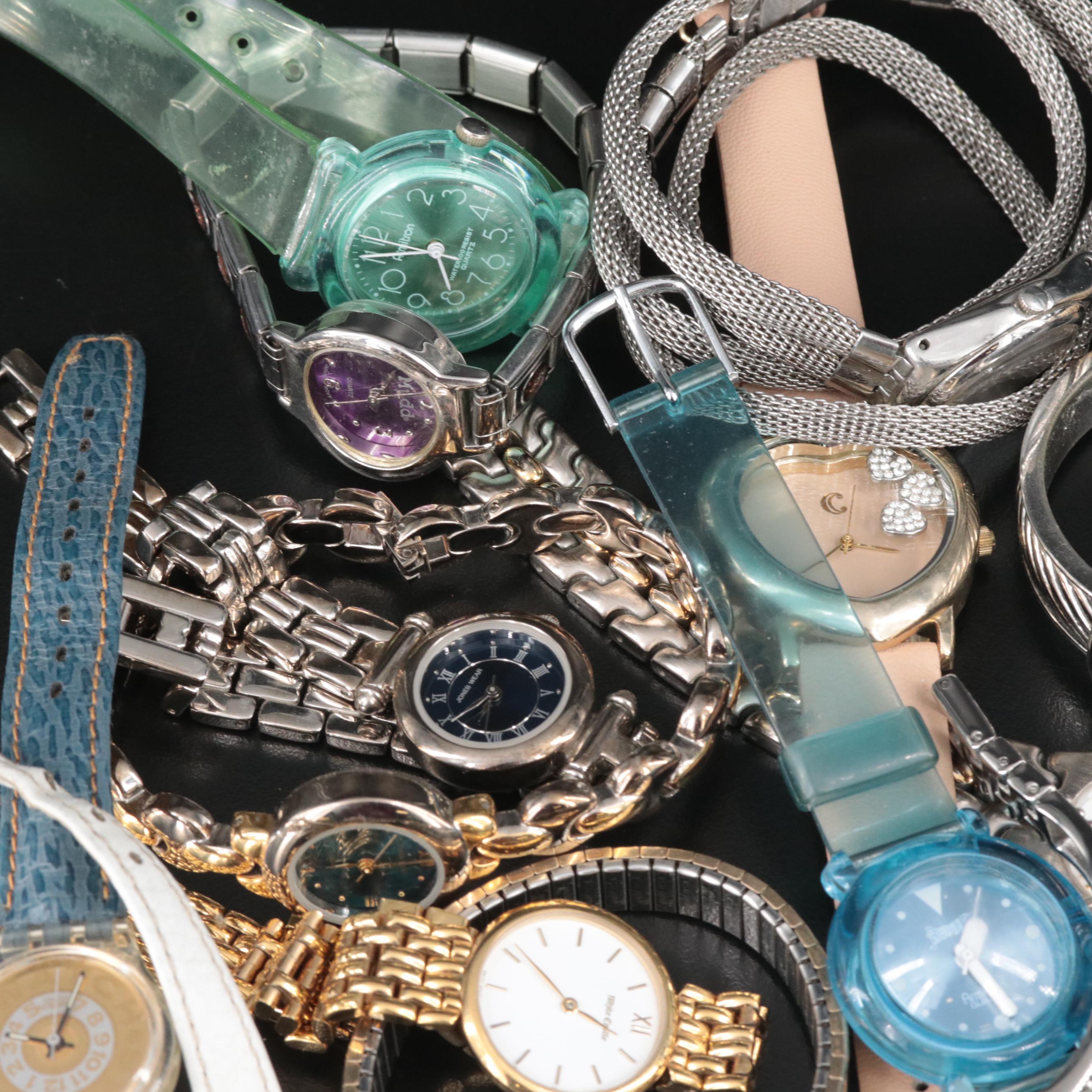 Gucci, Pierre Cardin and Swatch Featured in Collection of Watches