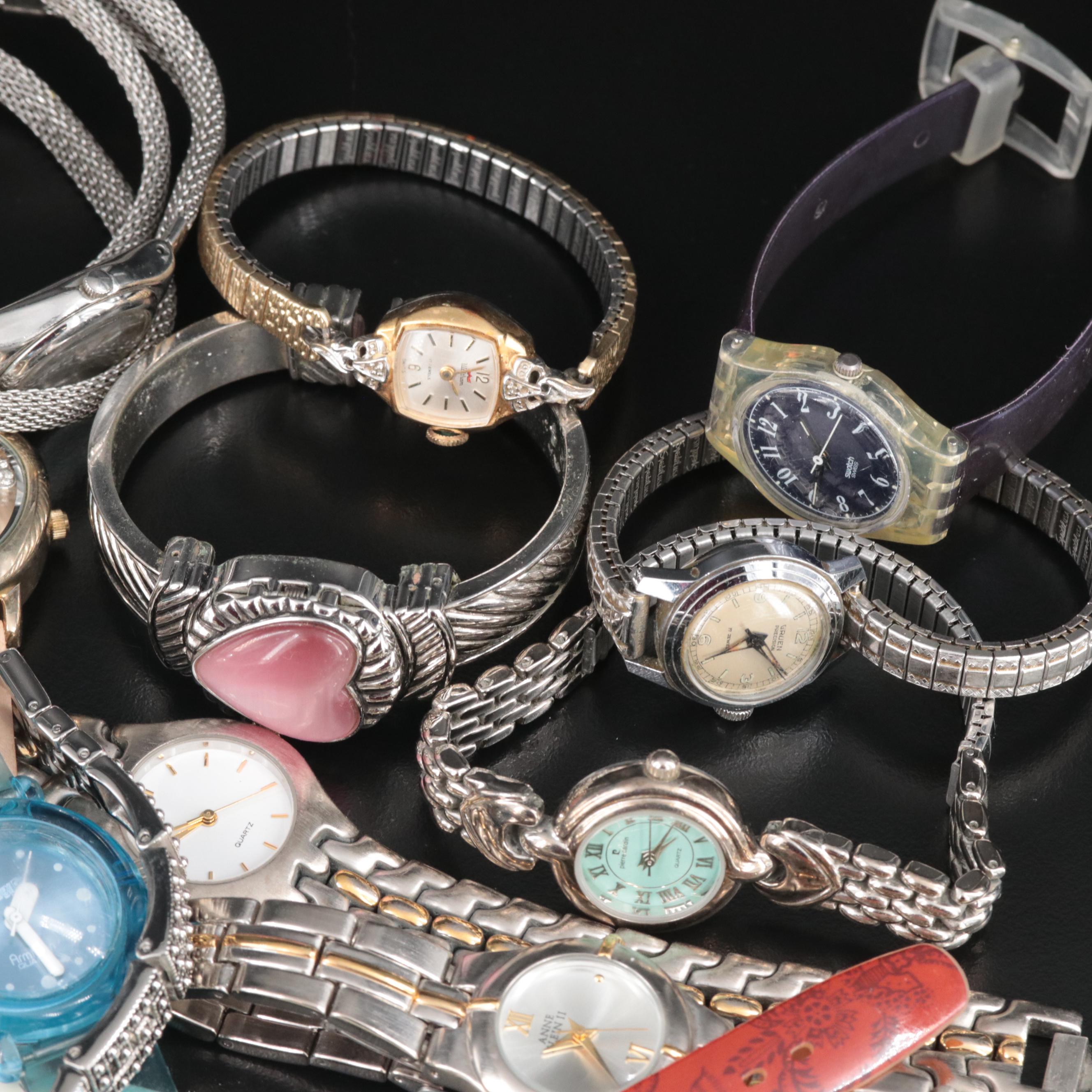 Gucci, Pierre Cardin and Swatch Featured in Collection of Watches